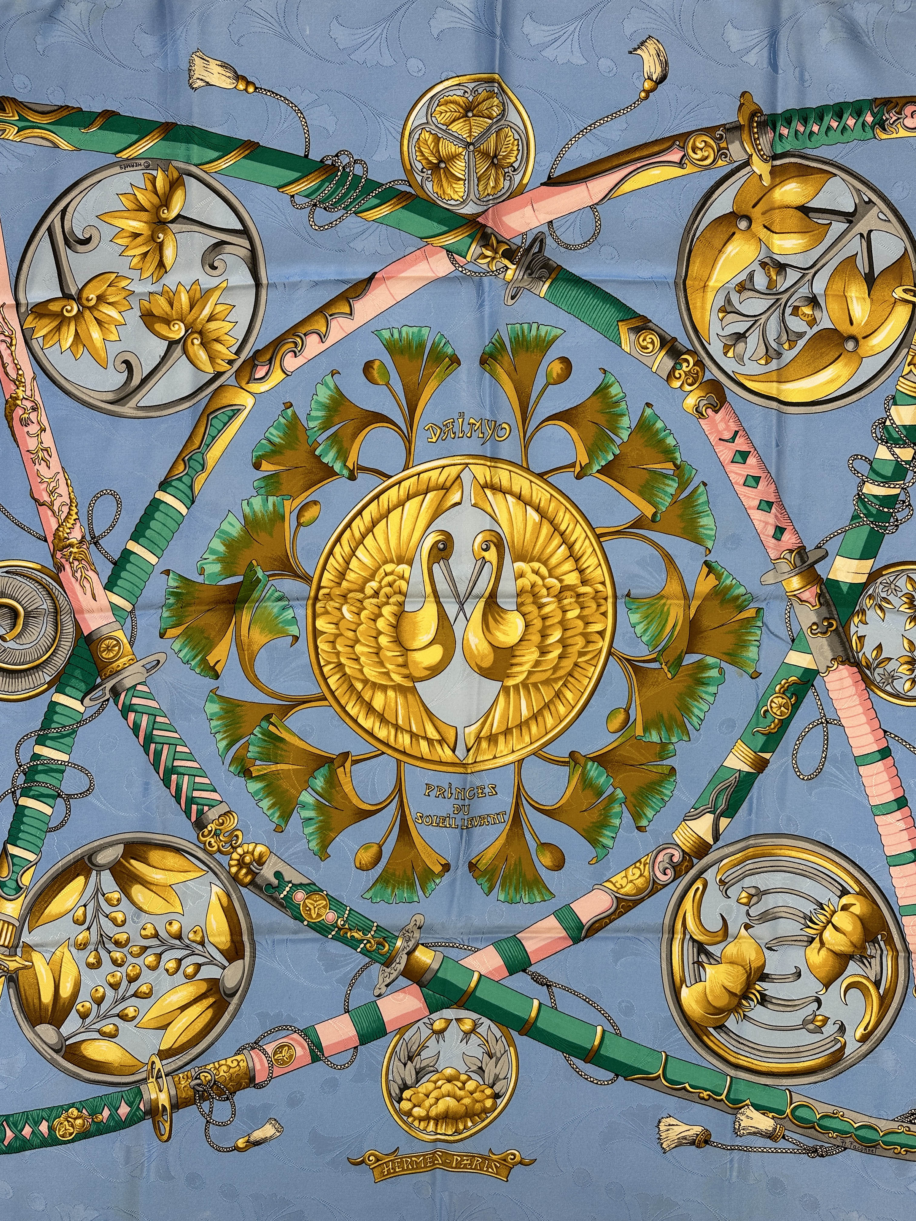 Hermès Daimyo Jacquard 90