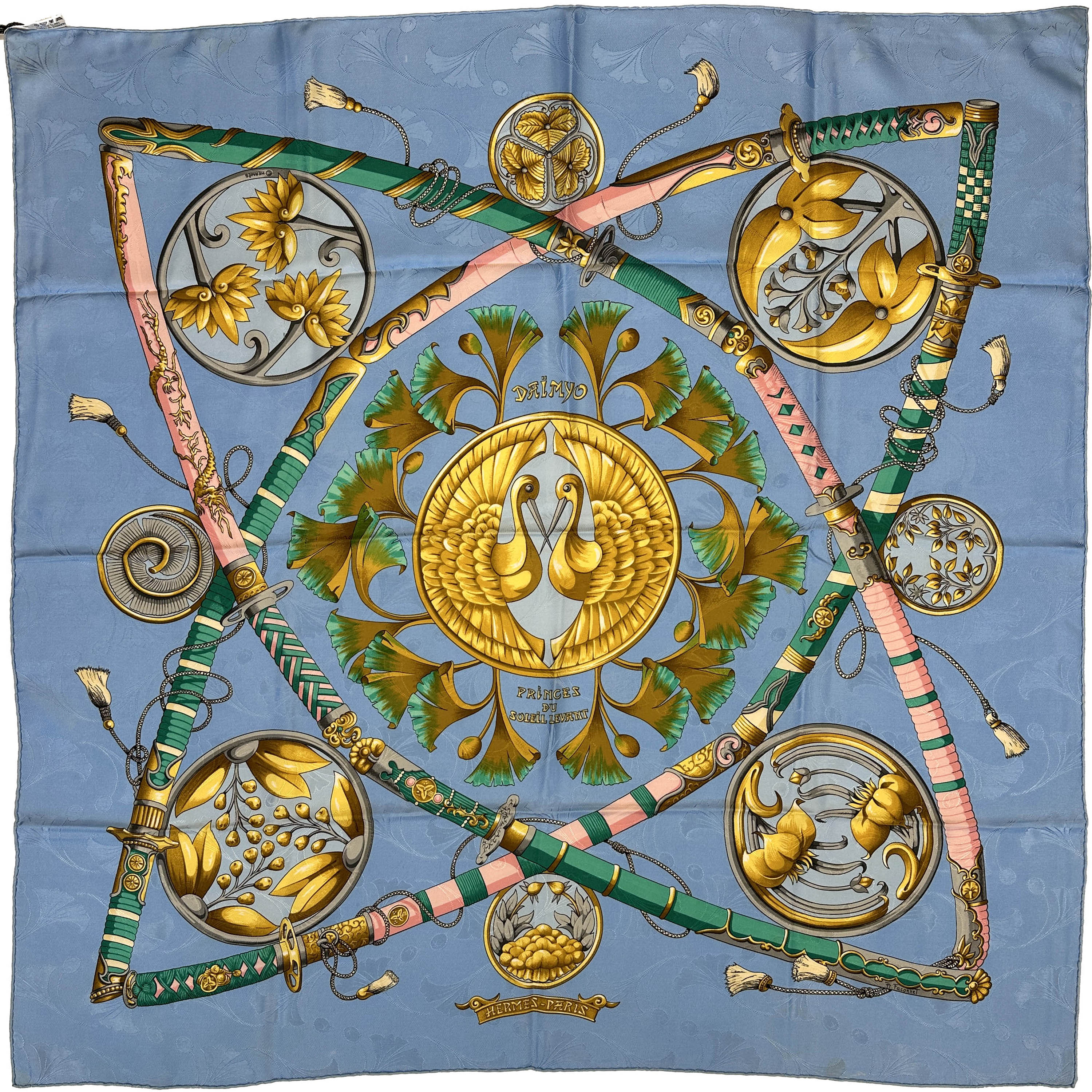 Hermès Daimyo Jacquard 90