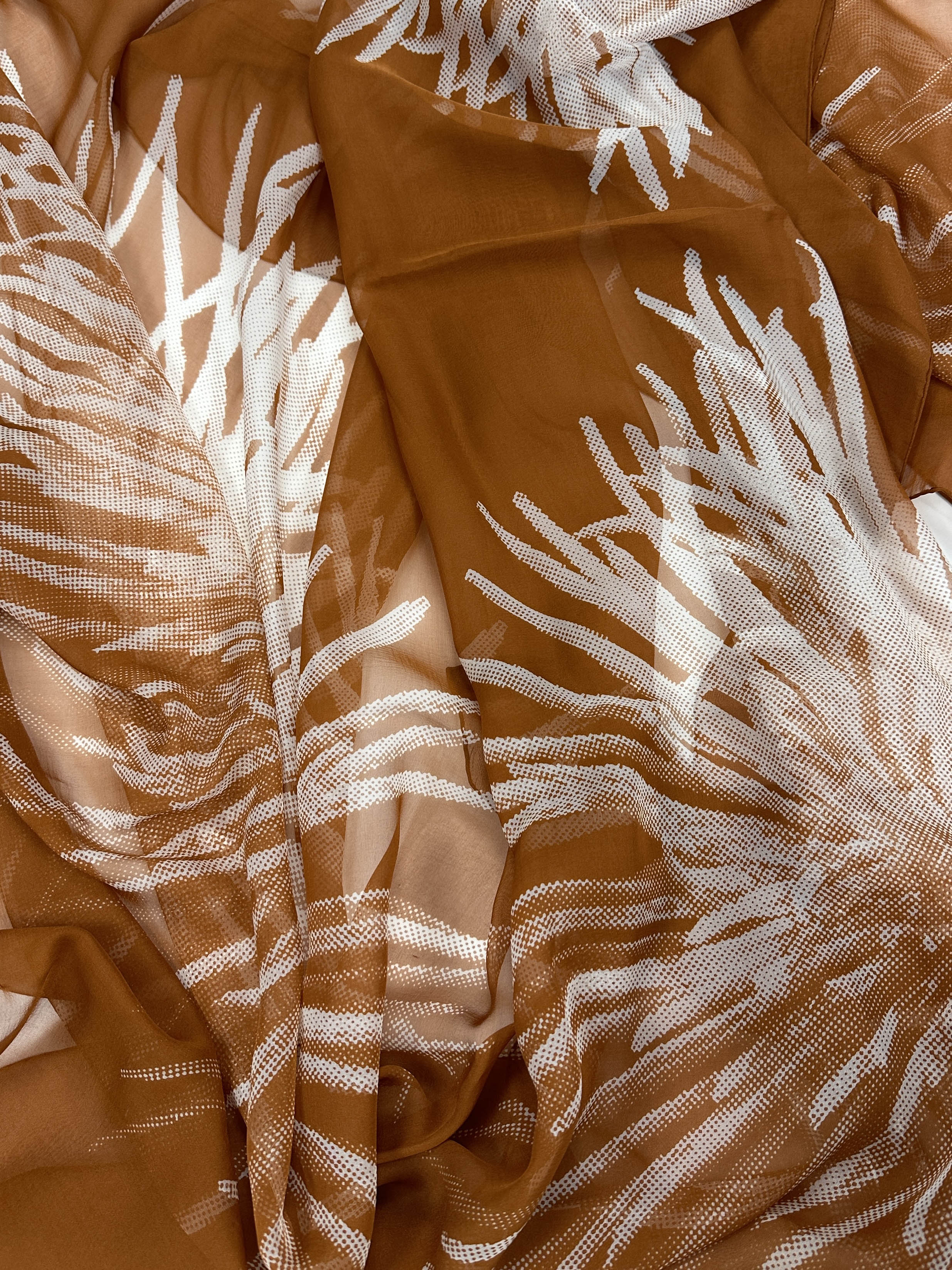 Hermès Dahlia II Mousseline 140