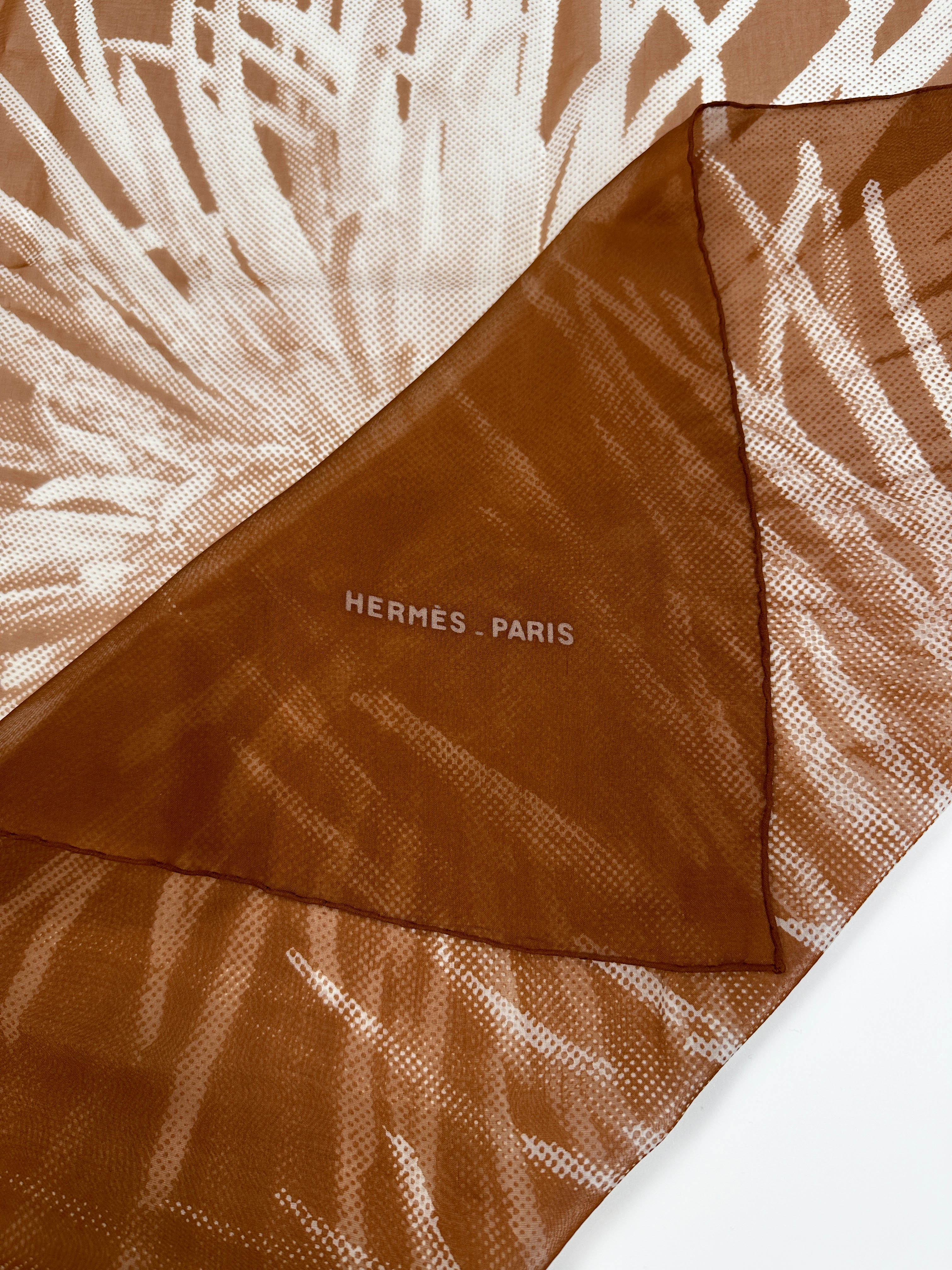 Hermès Dahlia II Mousseline 140