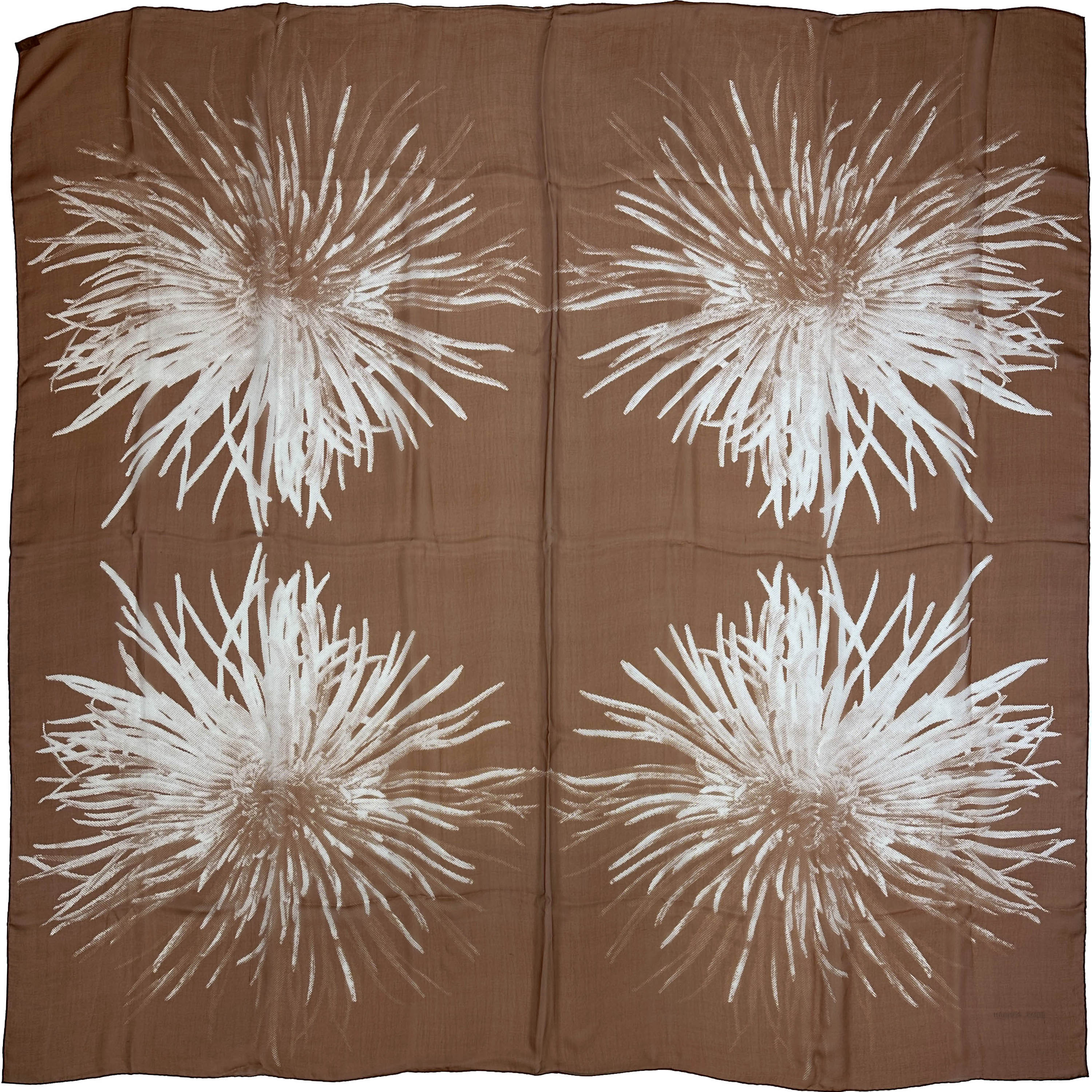 Hermès Dahlia II Mousseline 140