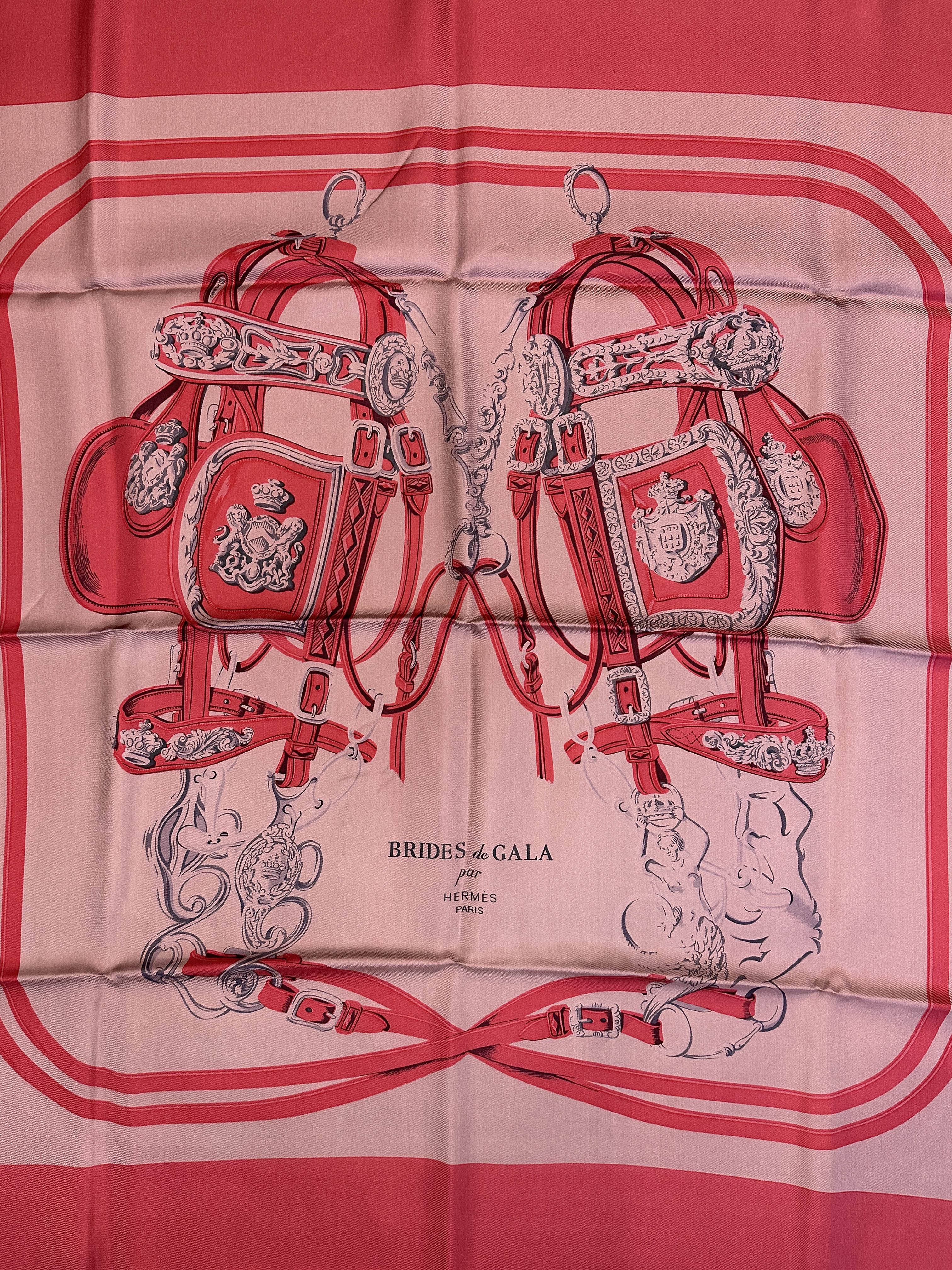 Hermès Brides de Gala Dip Dye 90