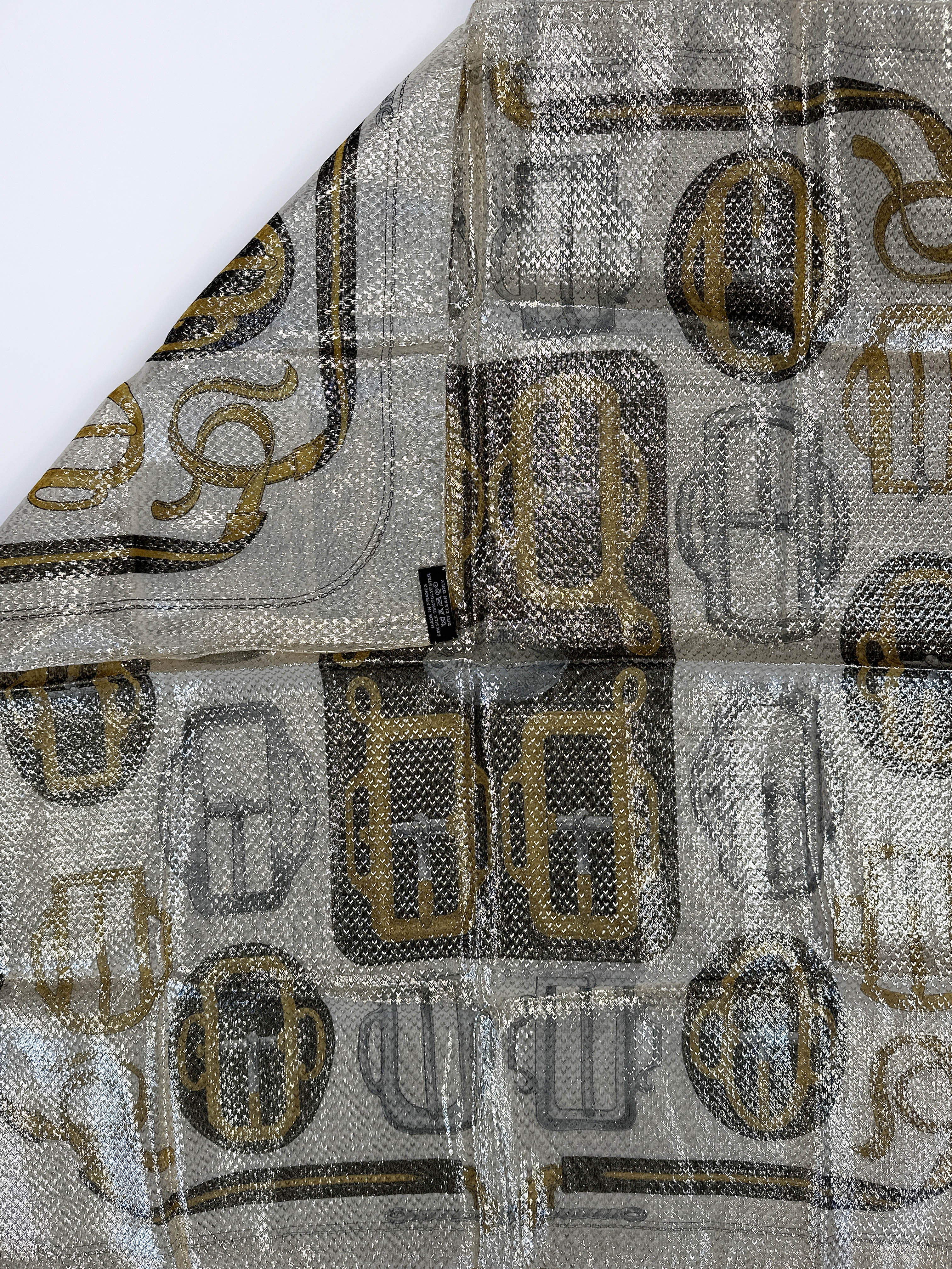 Hermès Bouclerie d'Attelage Glitter 55