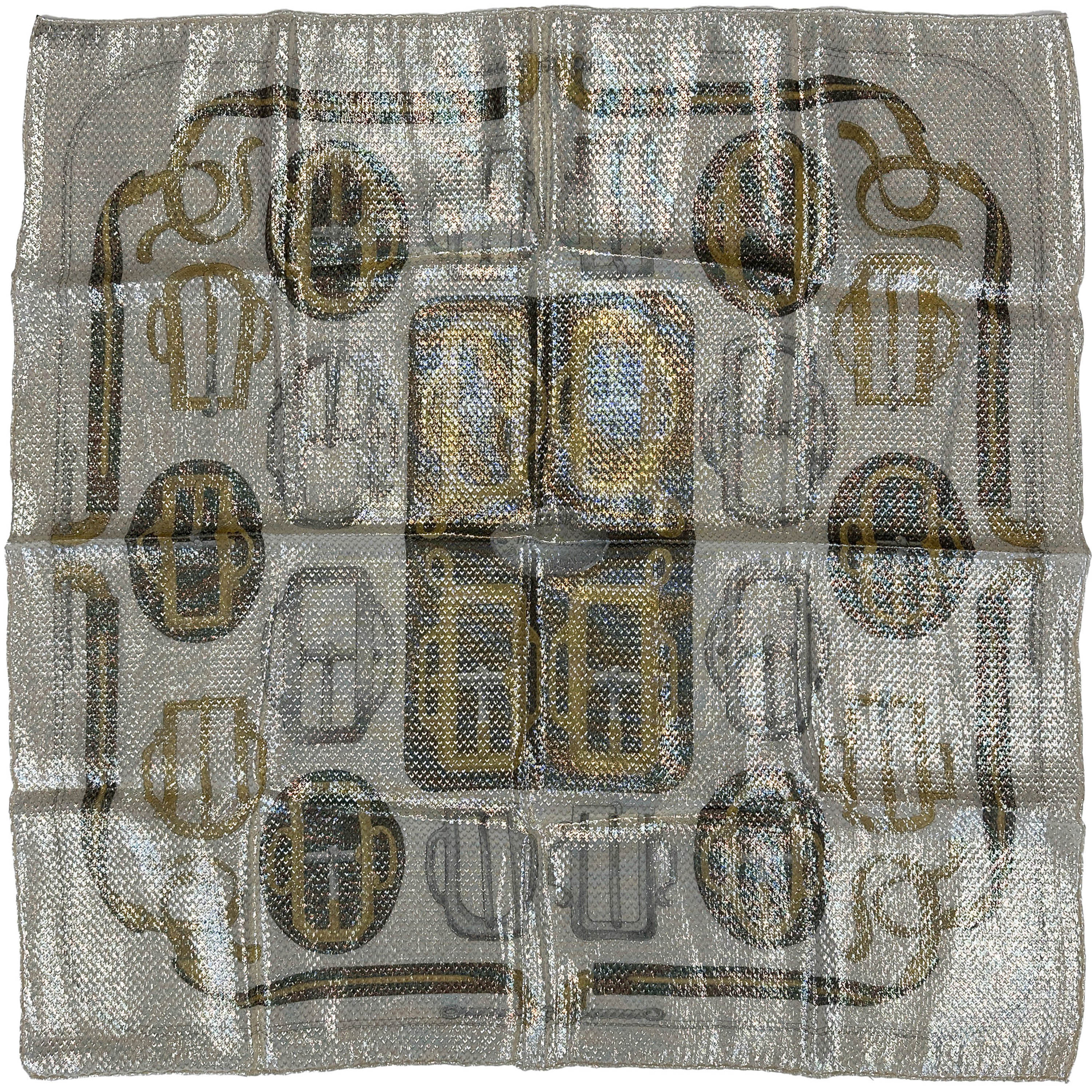 Hermès Bouclerie d'Attelage Glitter 55