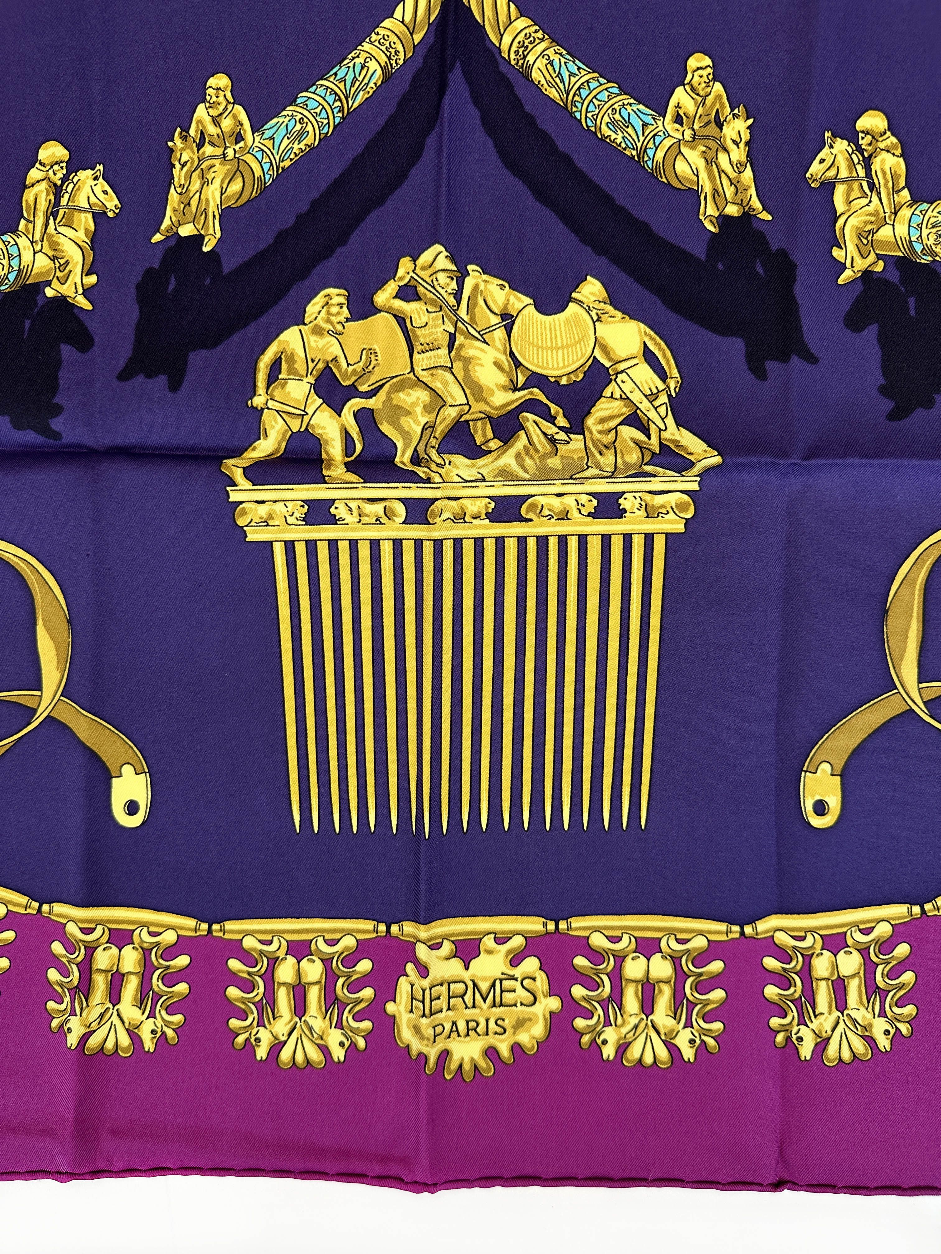 Hermès Les Cavaliers d'Or 90