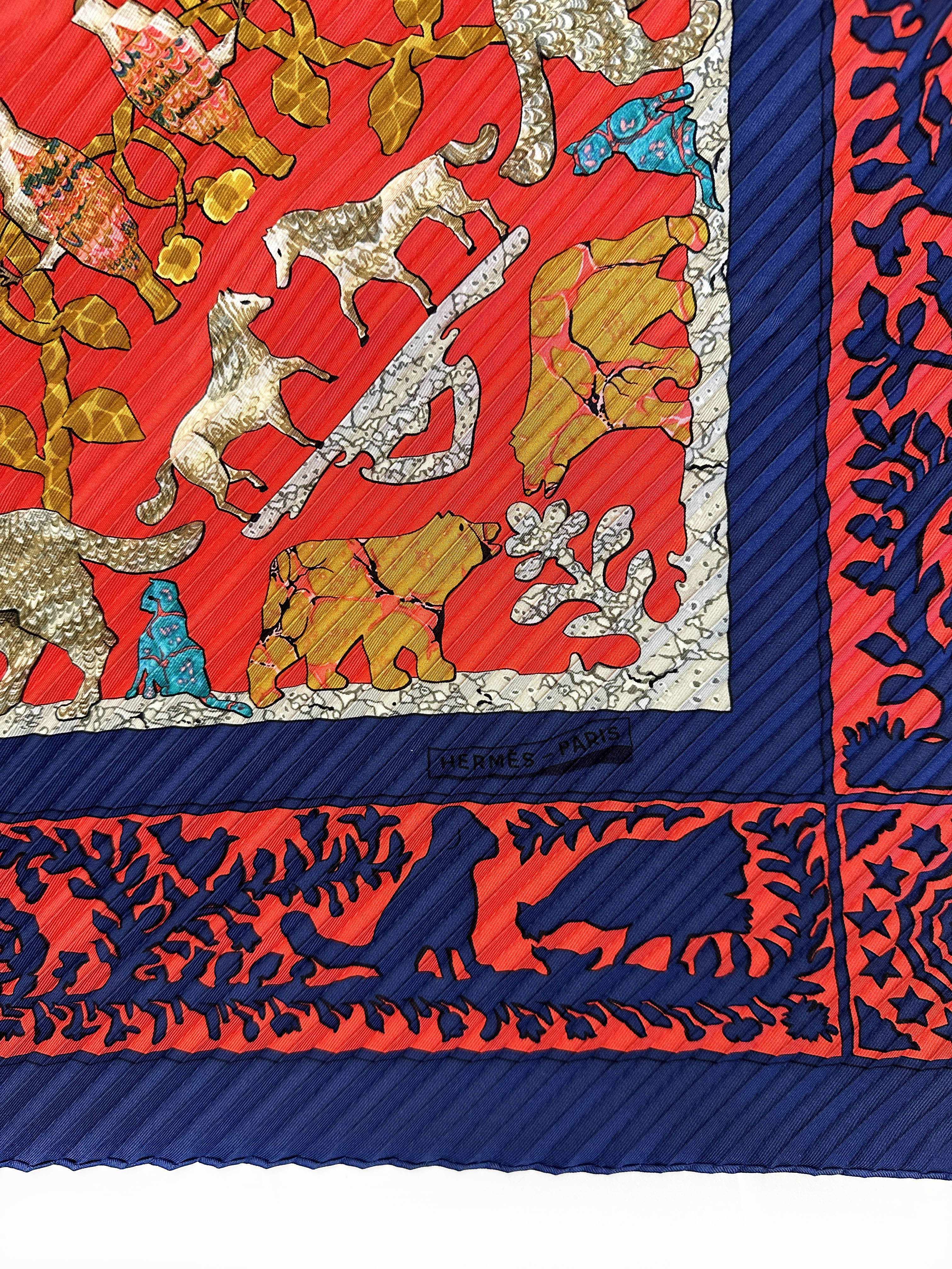 Hermès Early America II Plissé 90