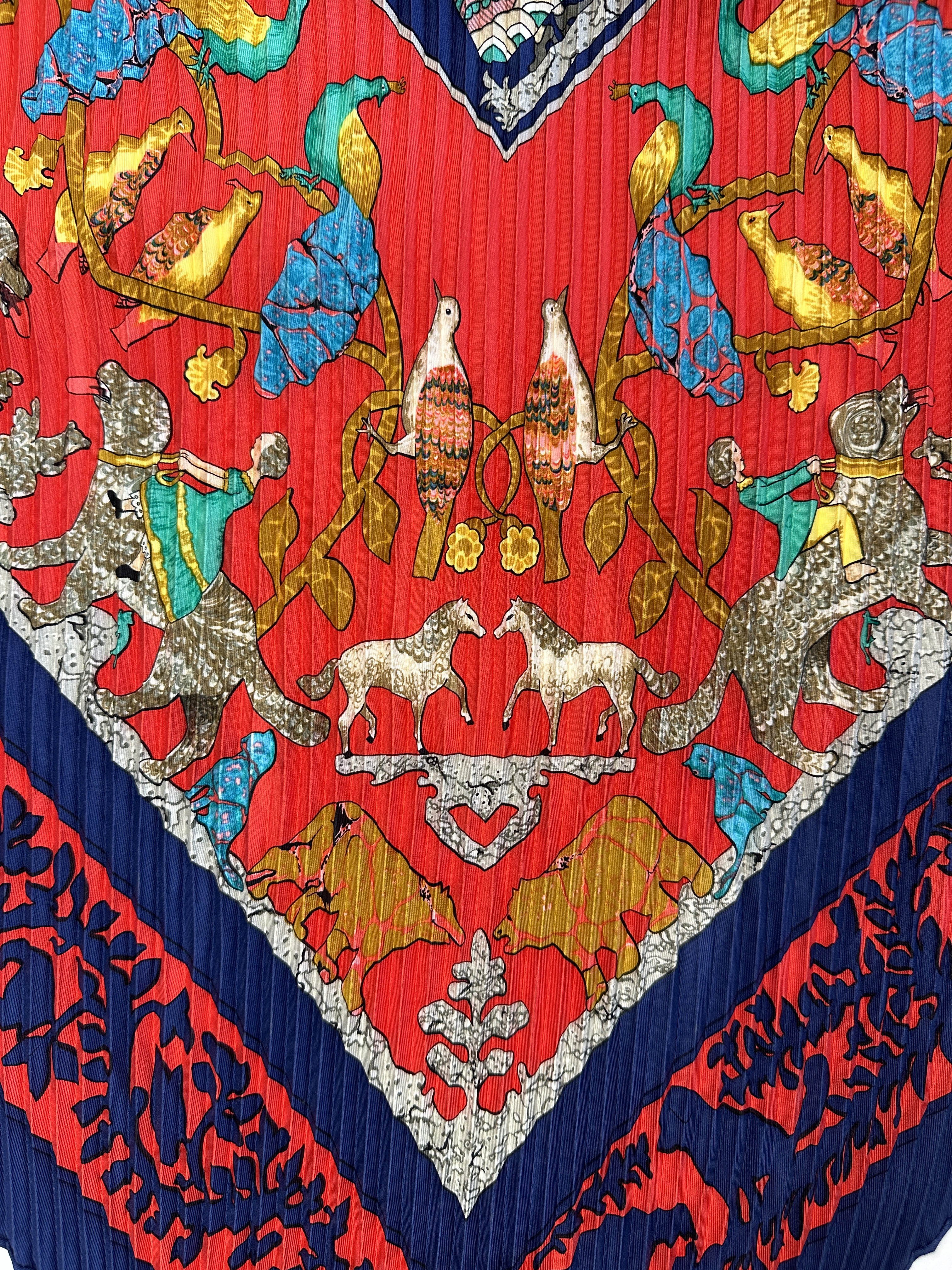 Hermès Early America II Plissé 90