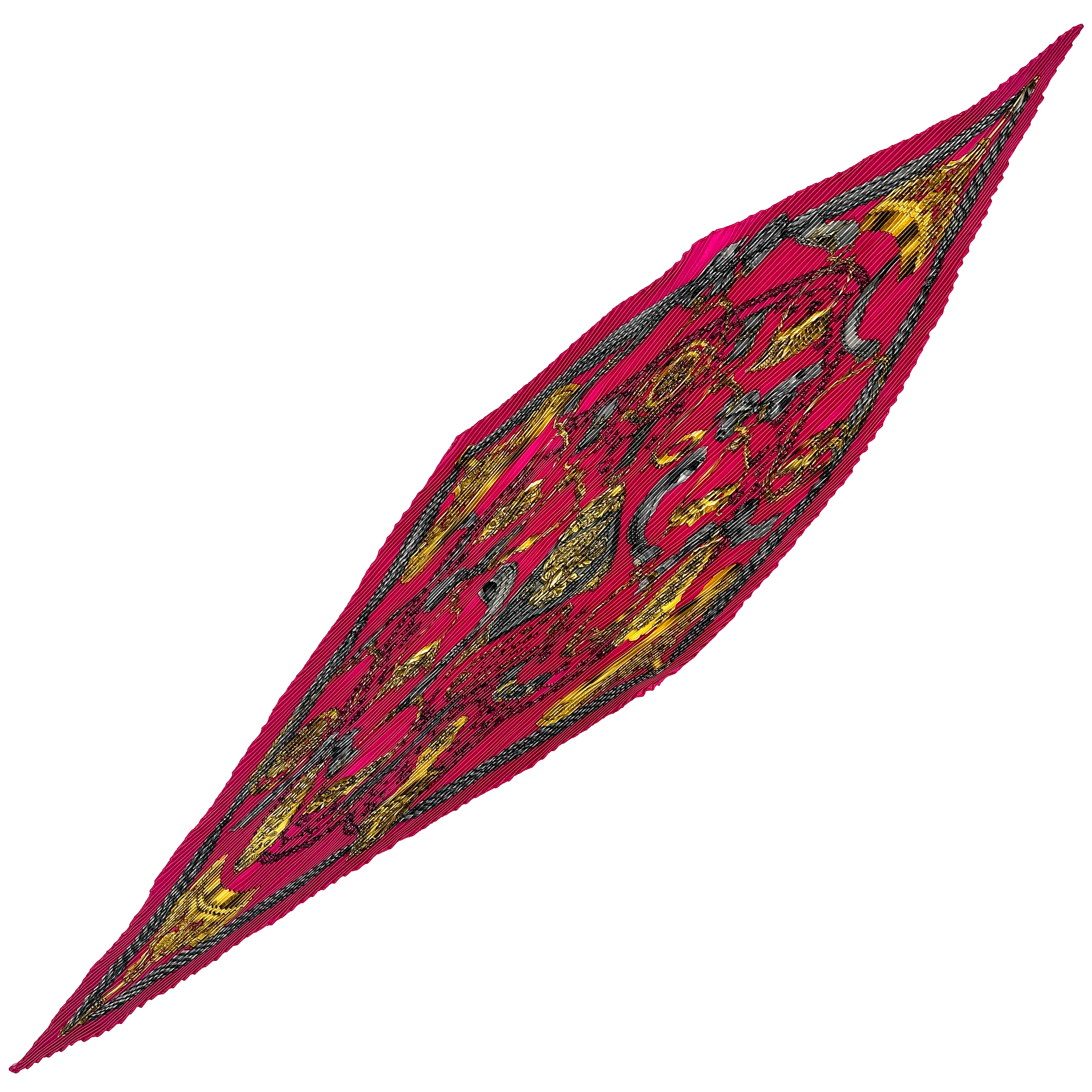 Hermès Etriers Plissé 90