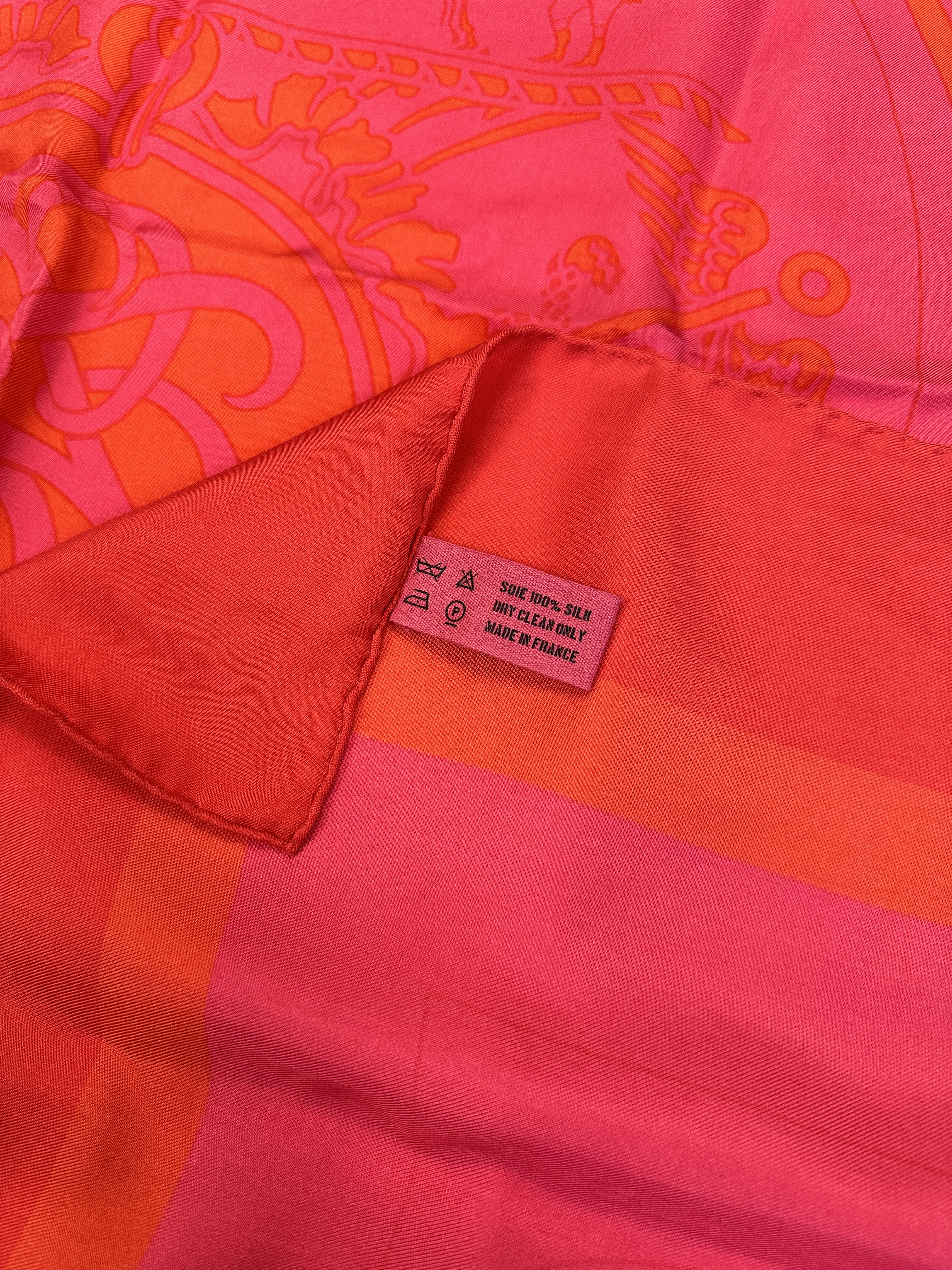 Hermès Ex-Libris Dip-Dye Silk 140