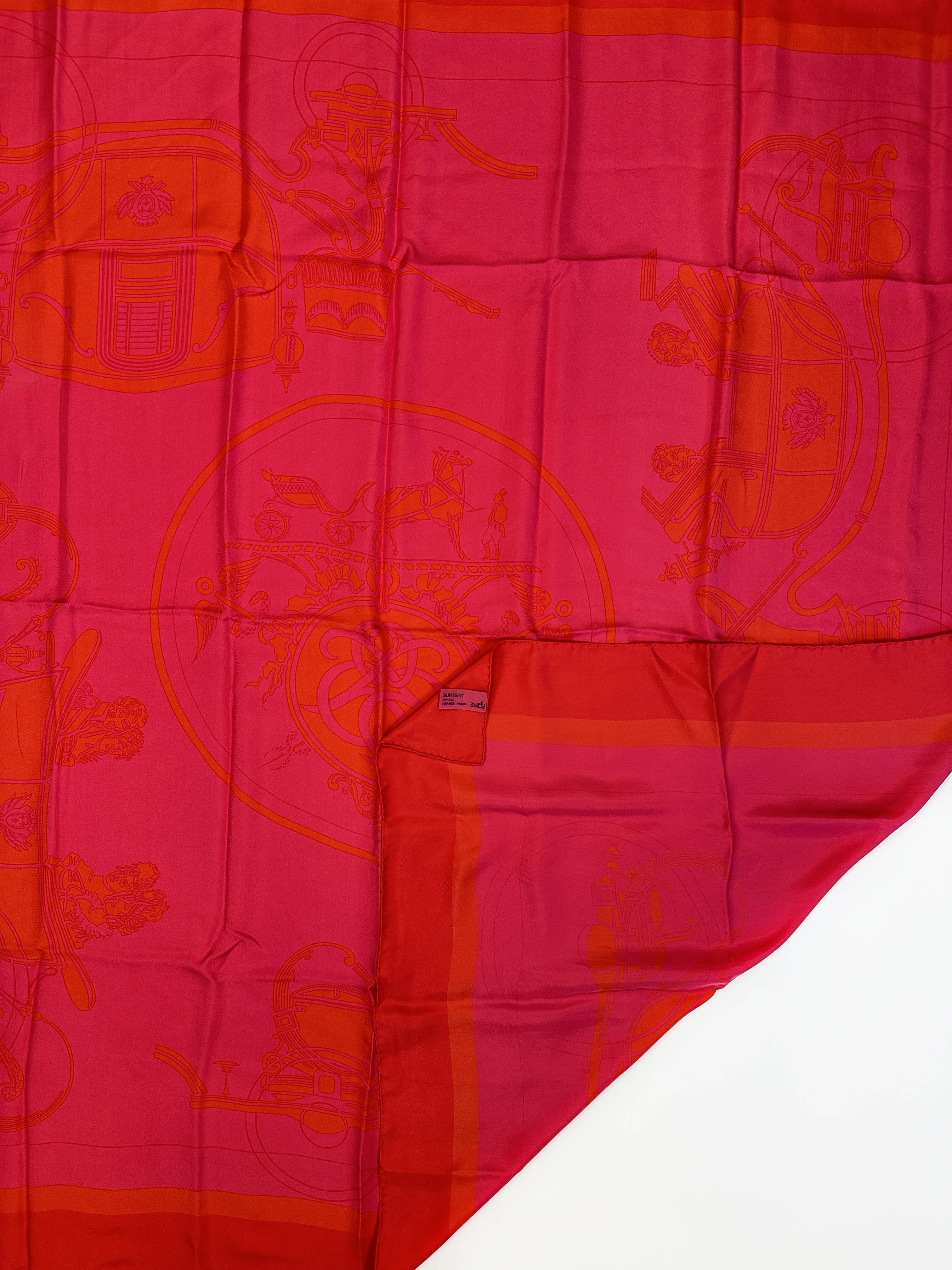 Hermès Ex-Libris Dip-Dye Silk 140