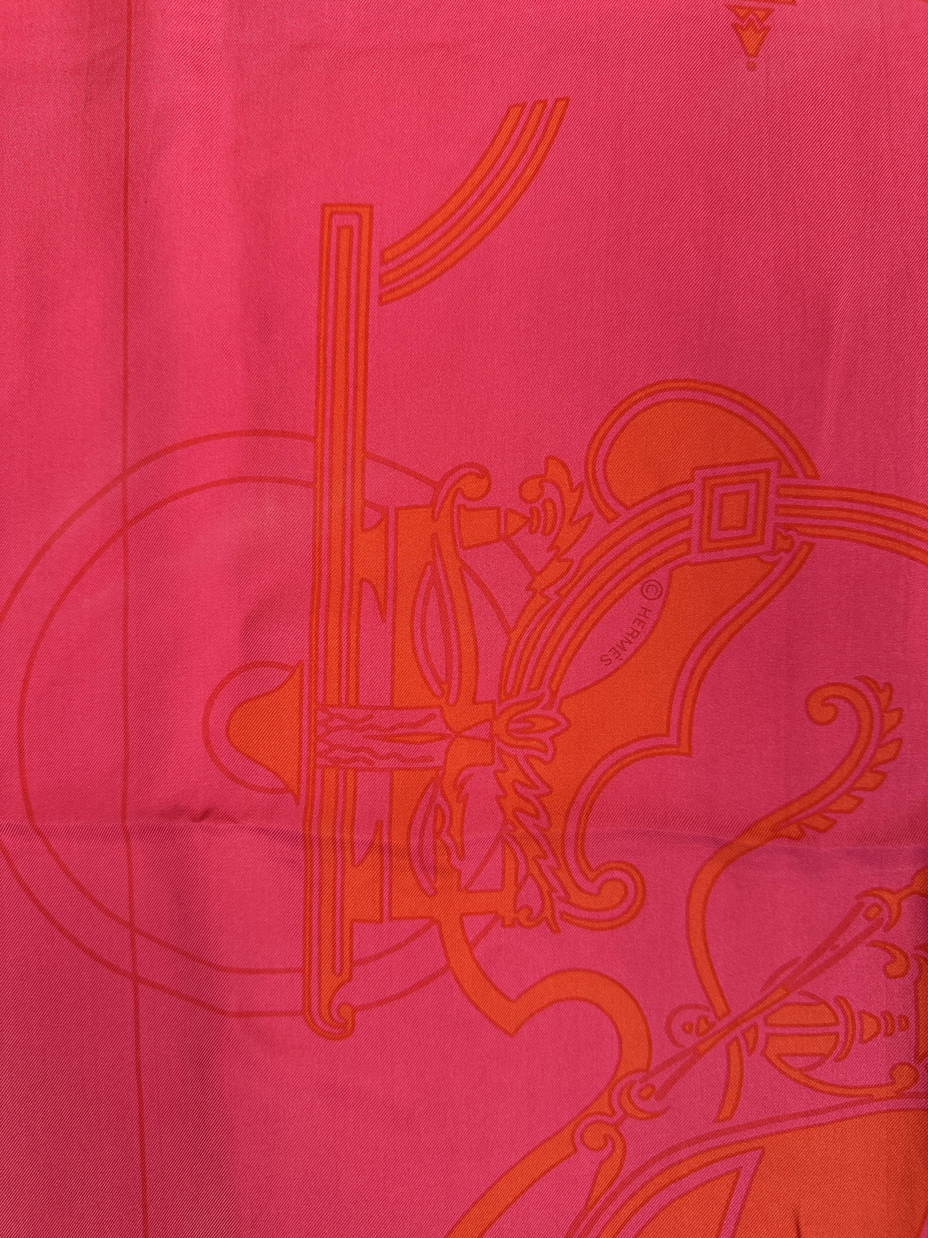 Hermès Ex-Libris Dip-Dye Silk 140