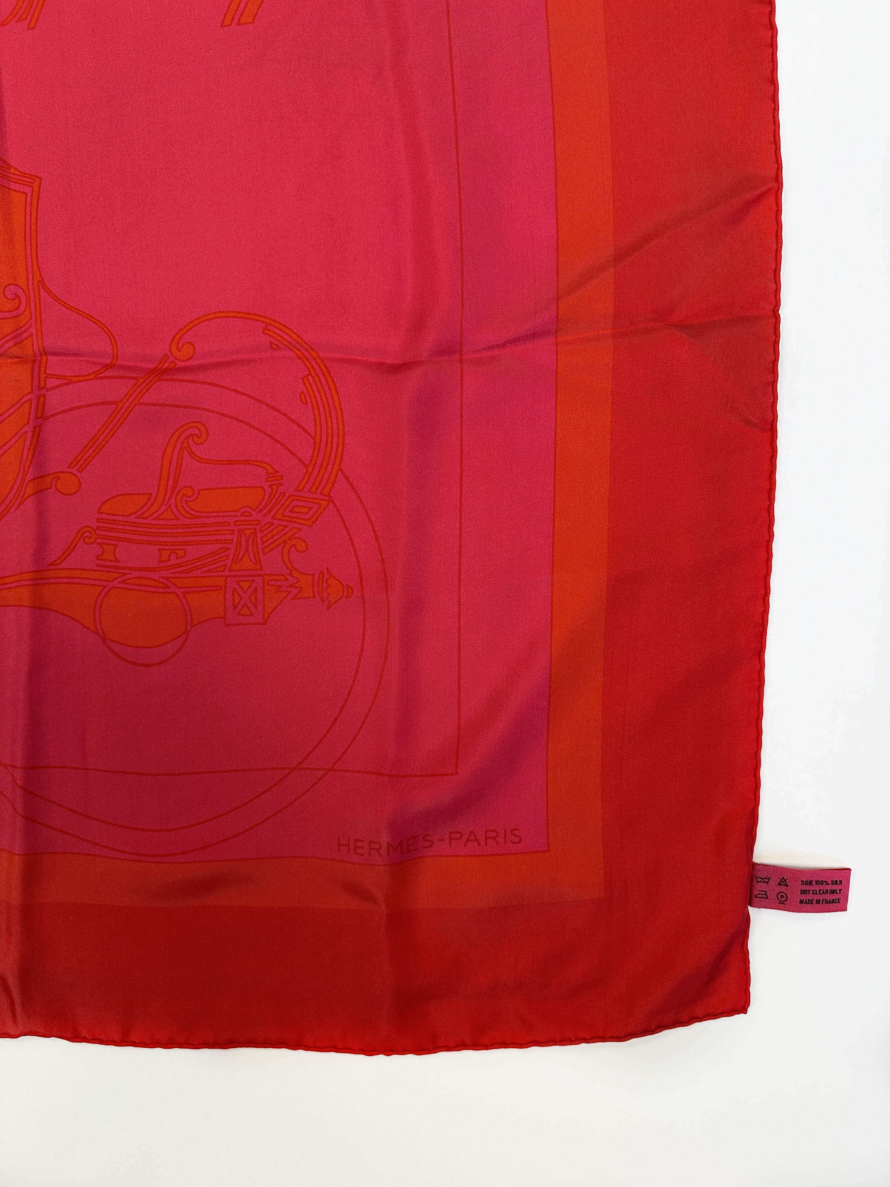 Hermès Ex-Libris Dip-Dye Silk 140