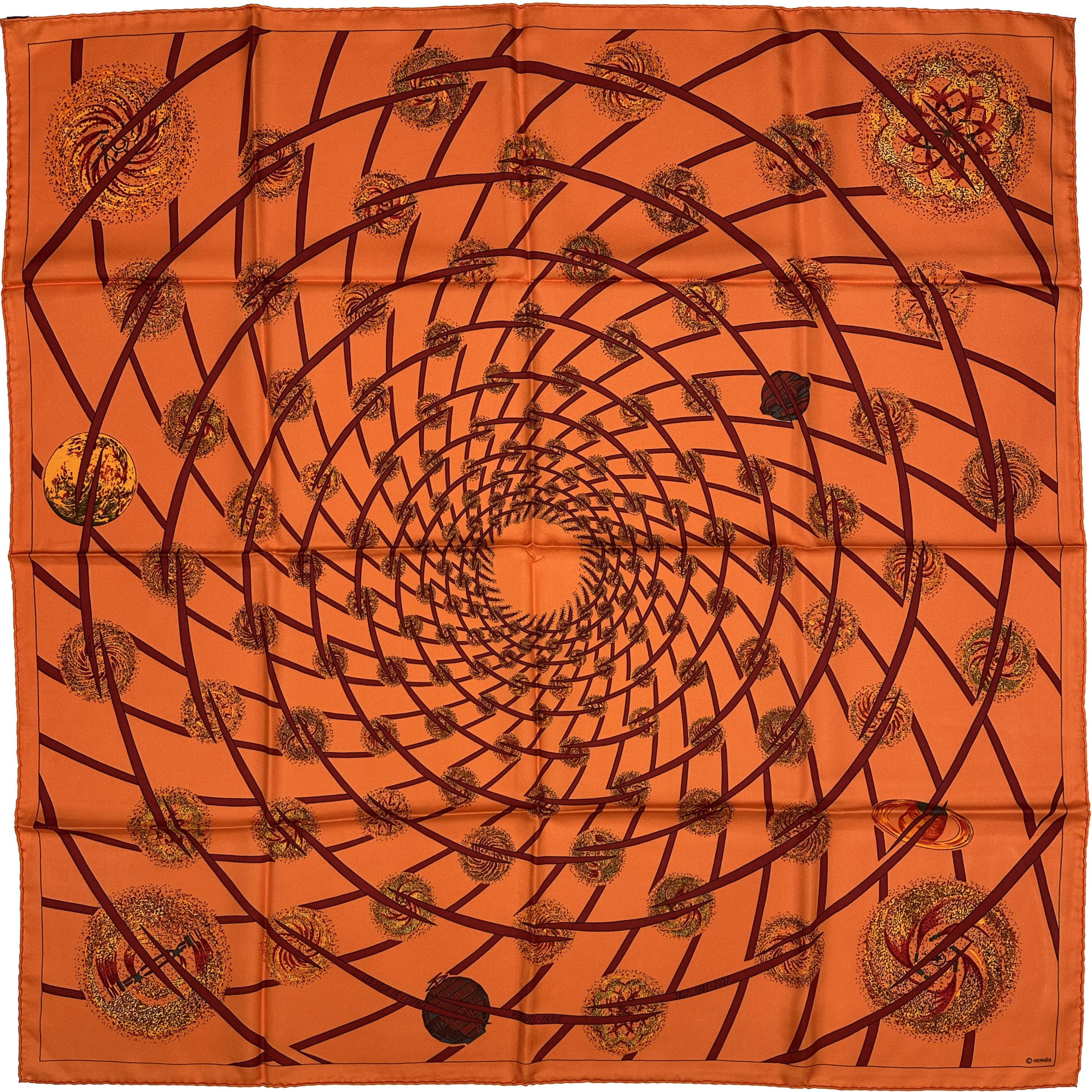 Hermès Feux de l'espace 90