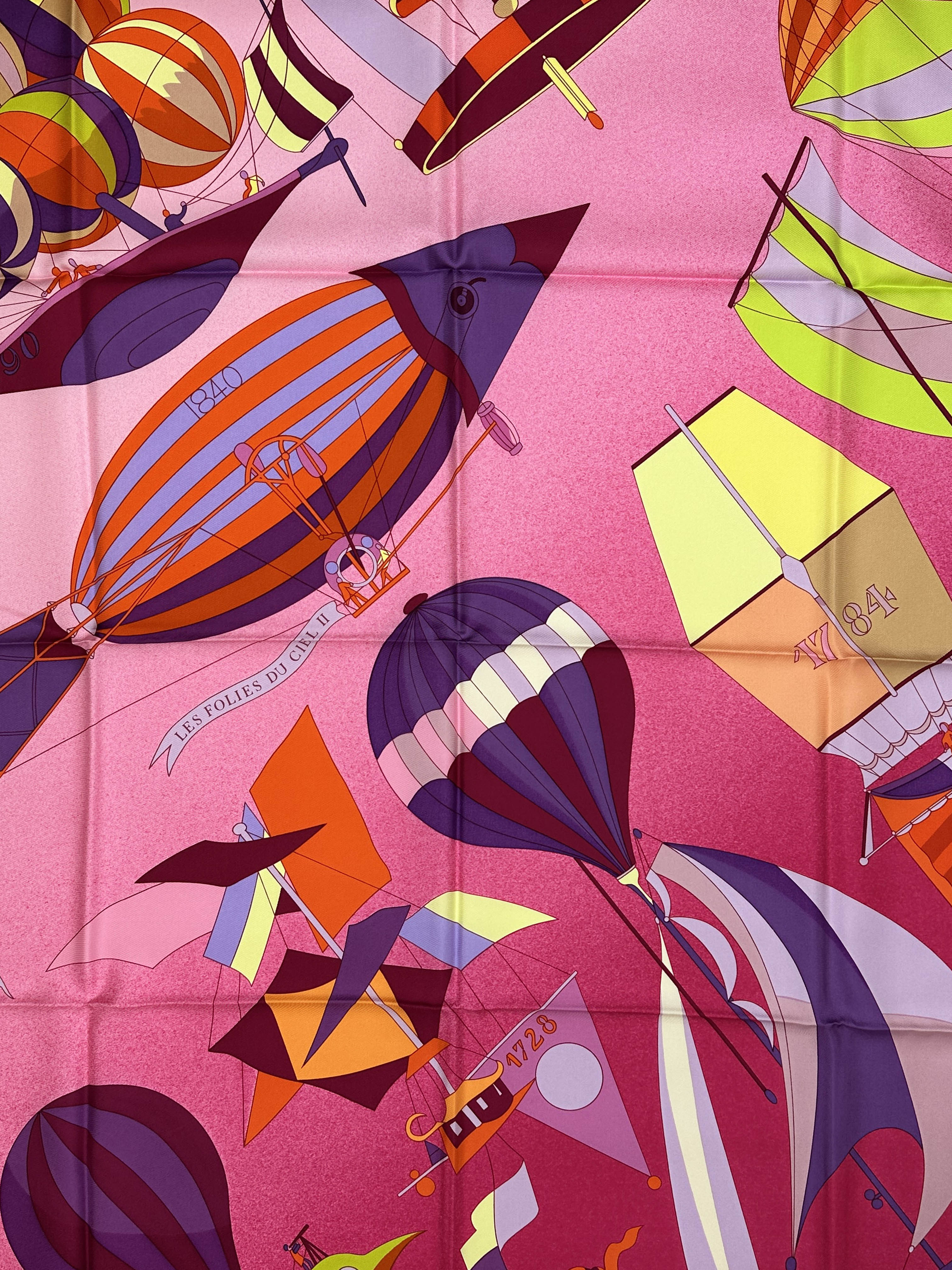 Hermès Folies du Ciel 90