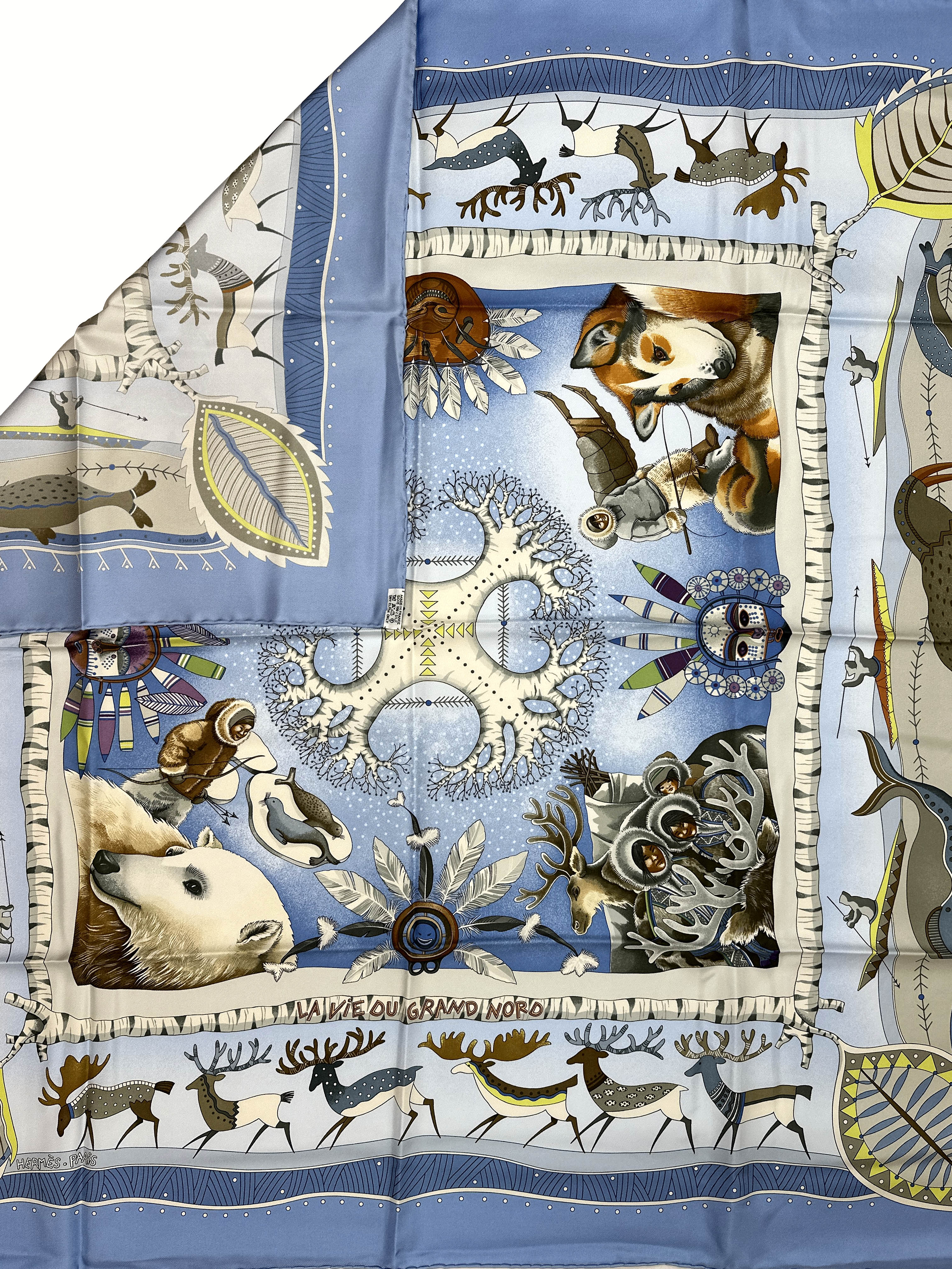 Hermès La Vie du Grand Nord 90