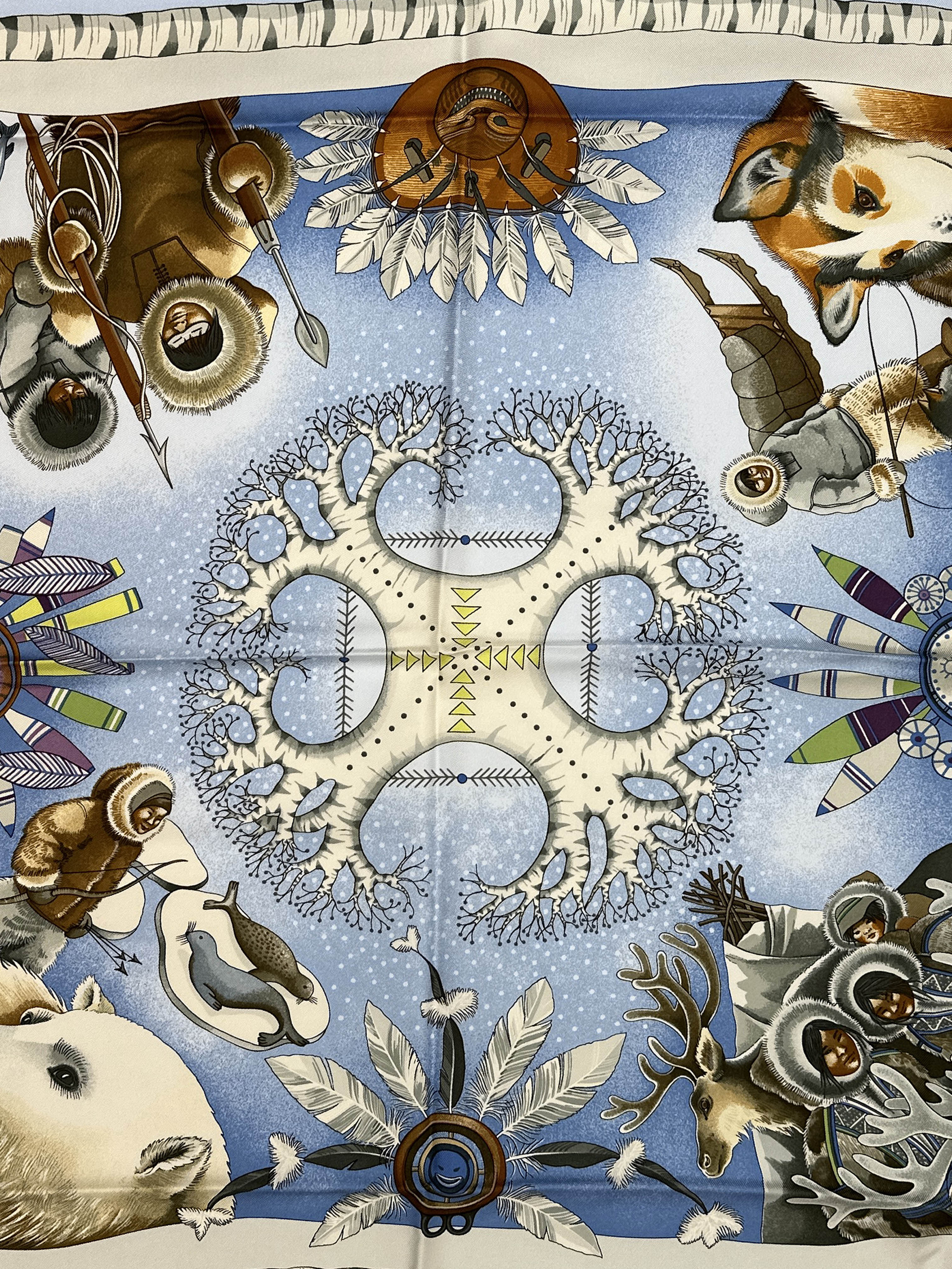 Hermès La Vie du Grand Nord 90