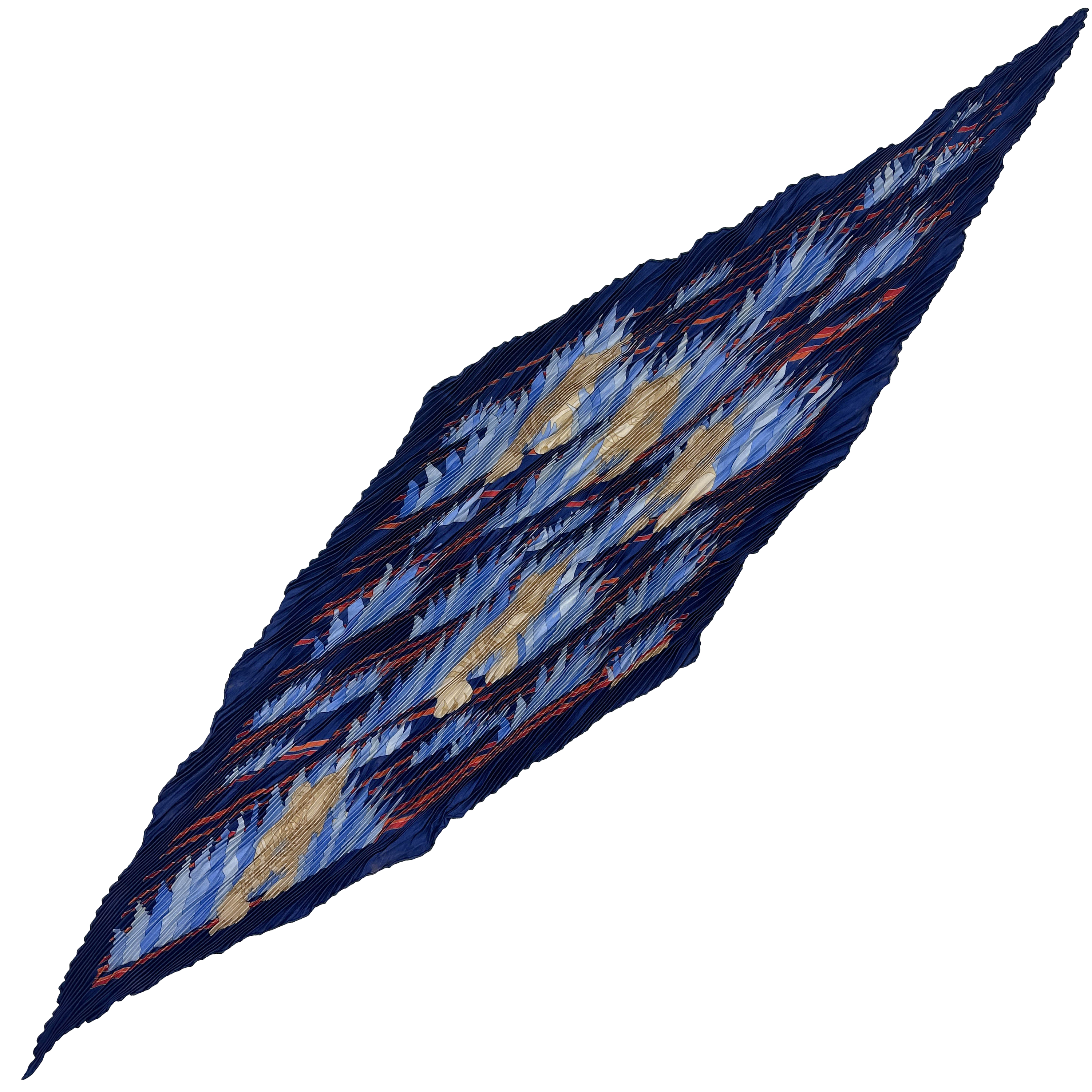 Hermès Tigres Dans Les Herbes Plissé 90