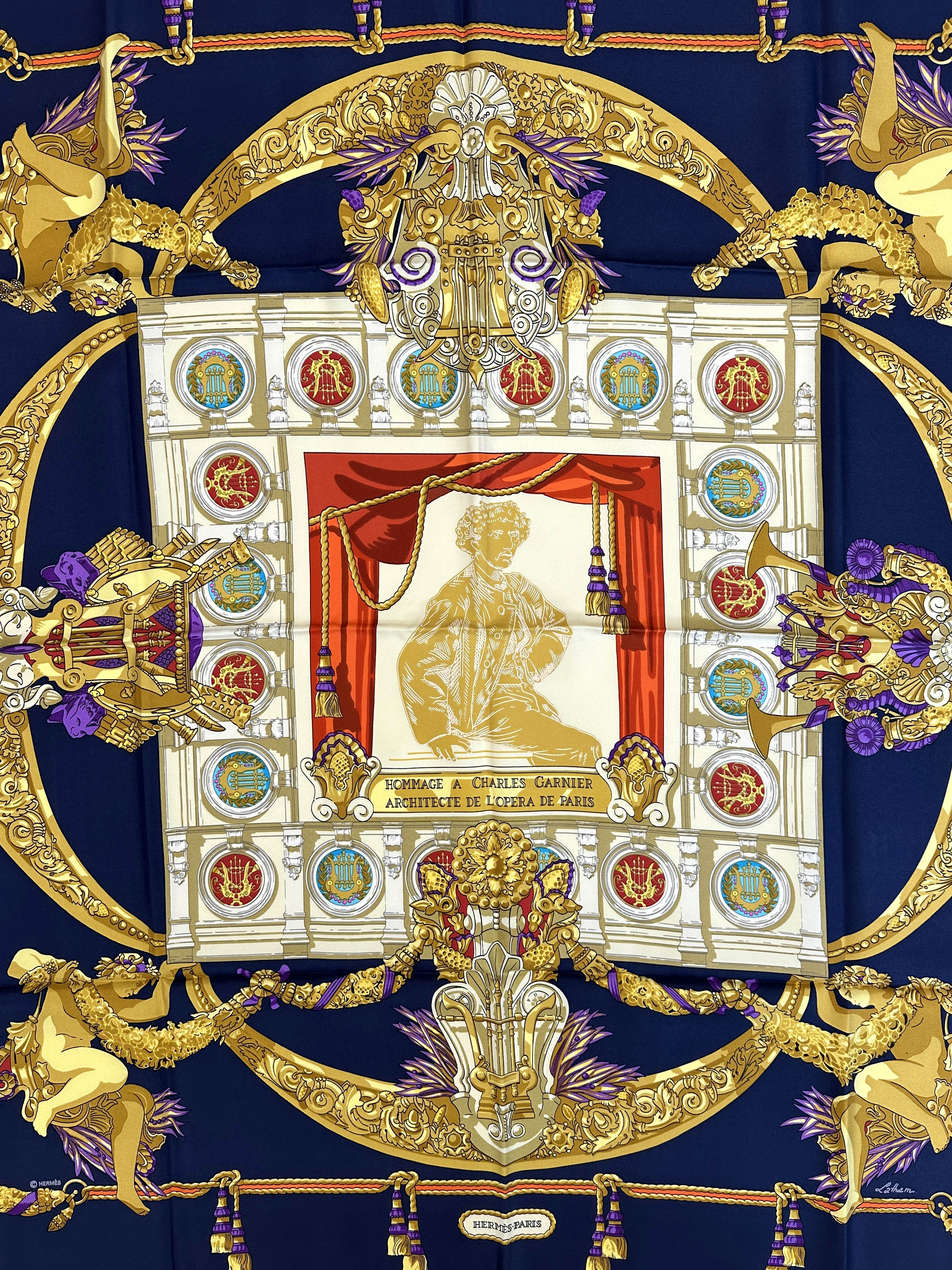 Hermès Hommage a Charles Garnier 90