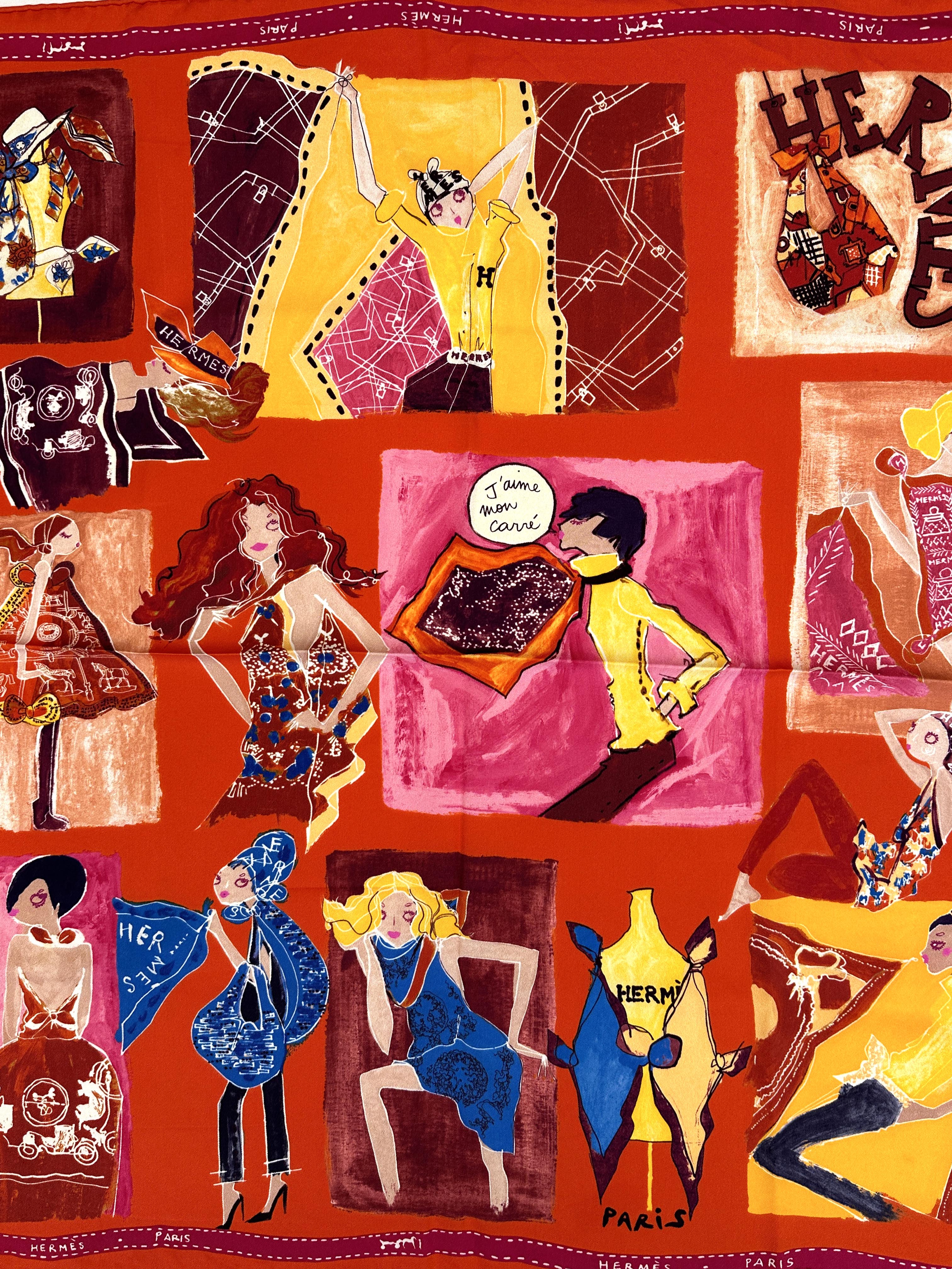 Hermès J'aime Mon Carré 70