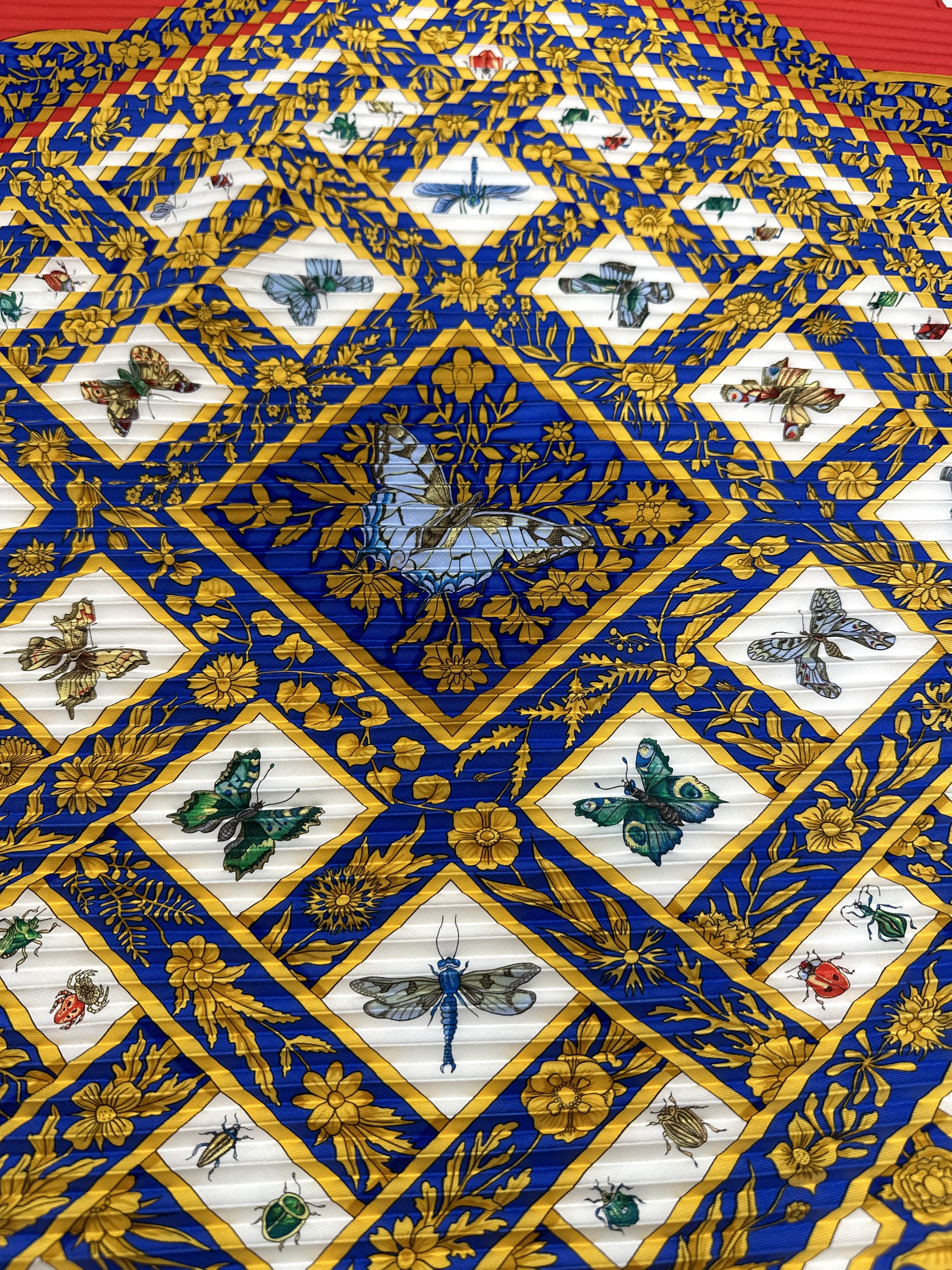 Hermès Joyaux de L'ete Plissé 90
