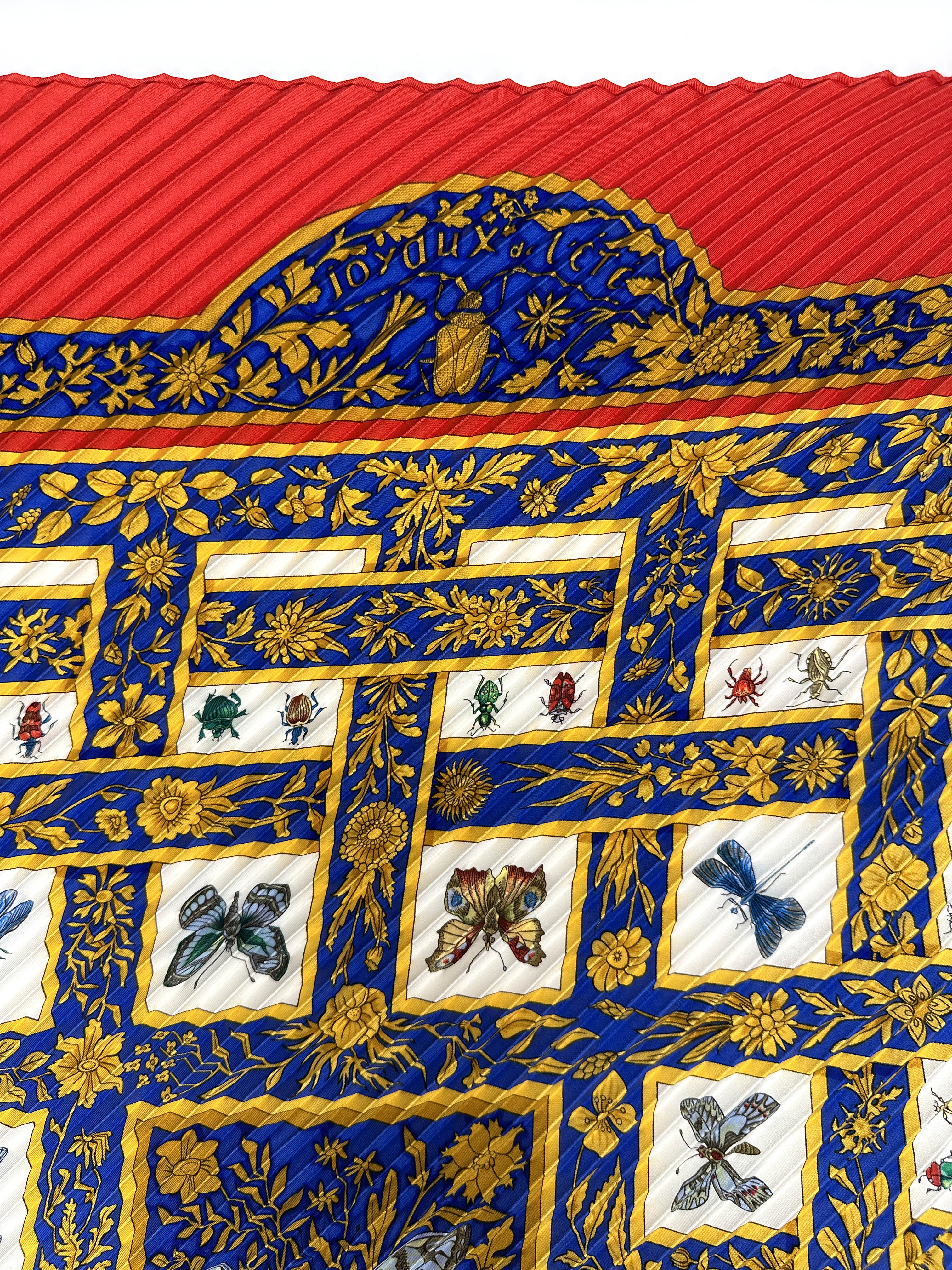 Hermès Joyaux de L'ete Plissé 90