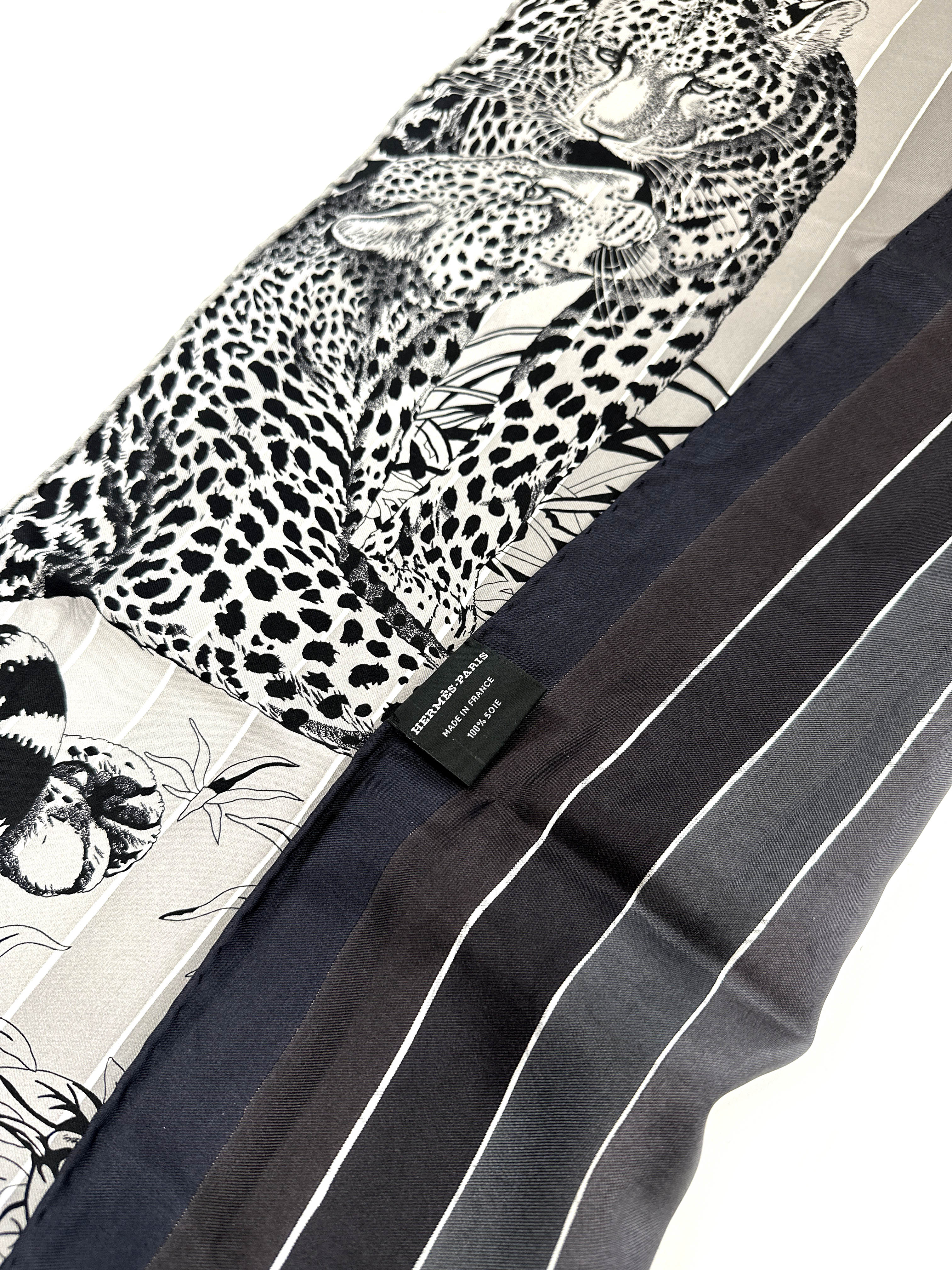 Hermès Jungle Love Exceptional Patchwork Shawl