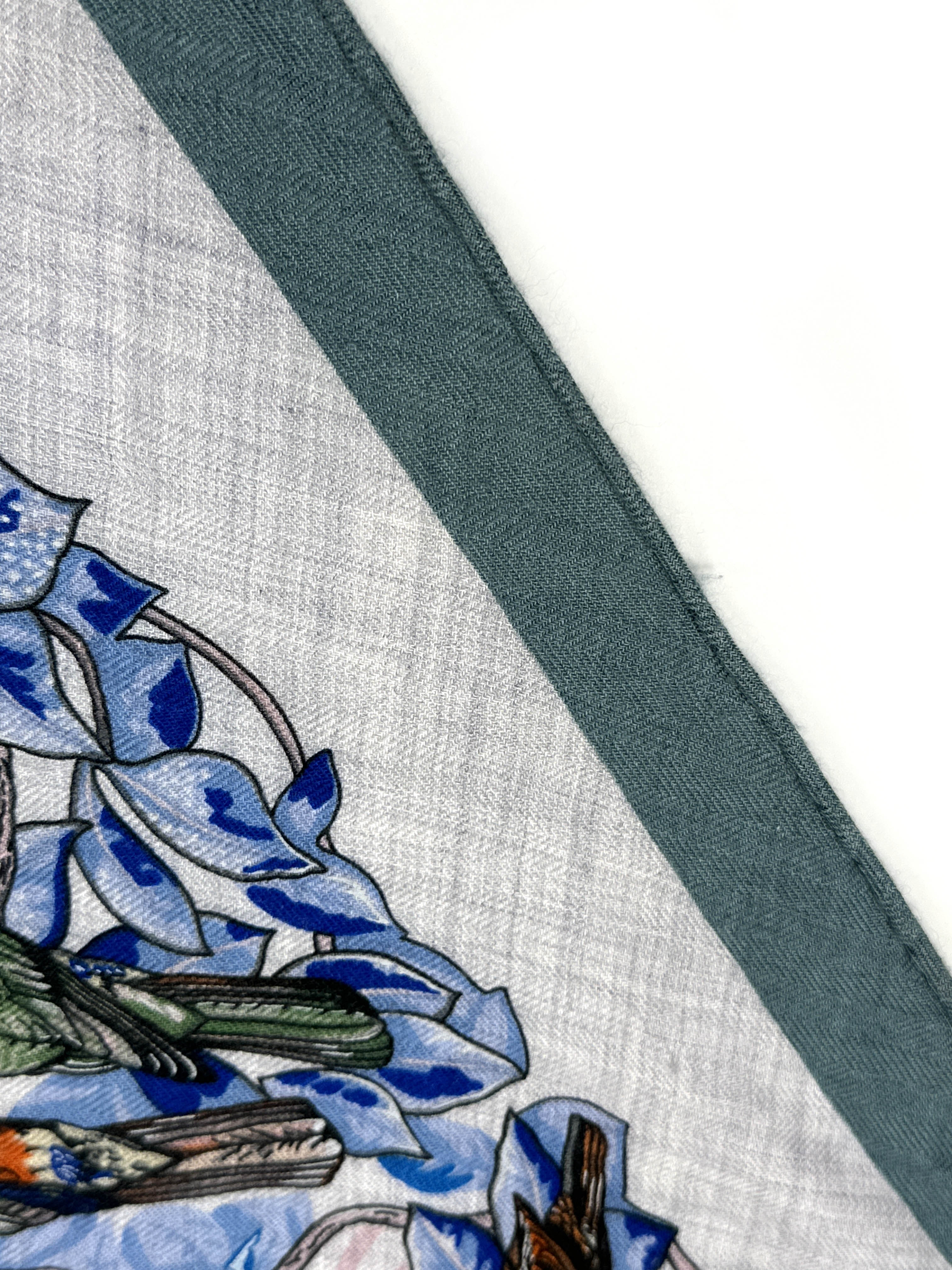 Hermès Jungle Love Cashmere Silk Giant Triangle