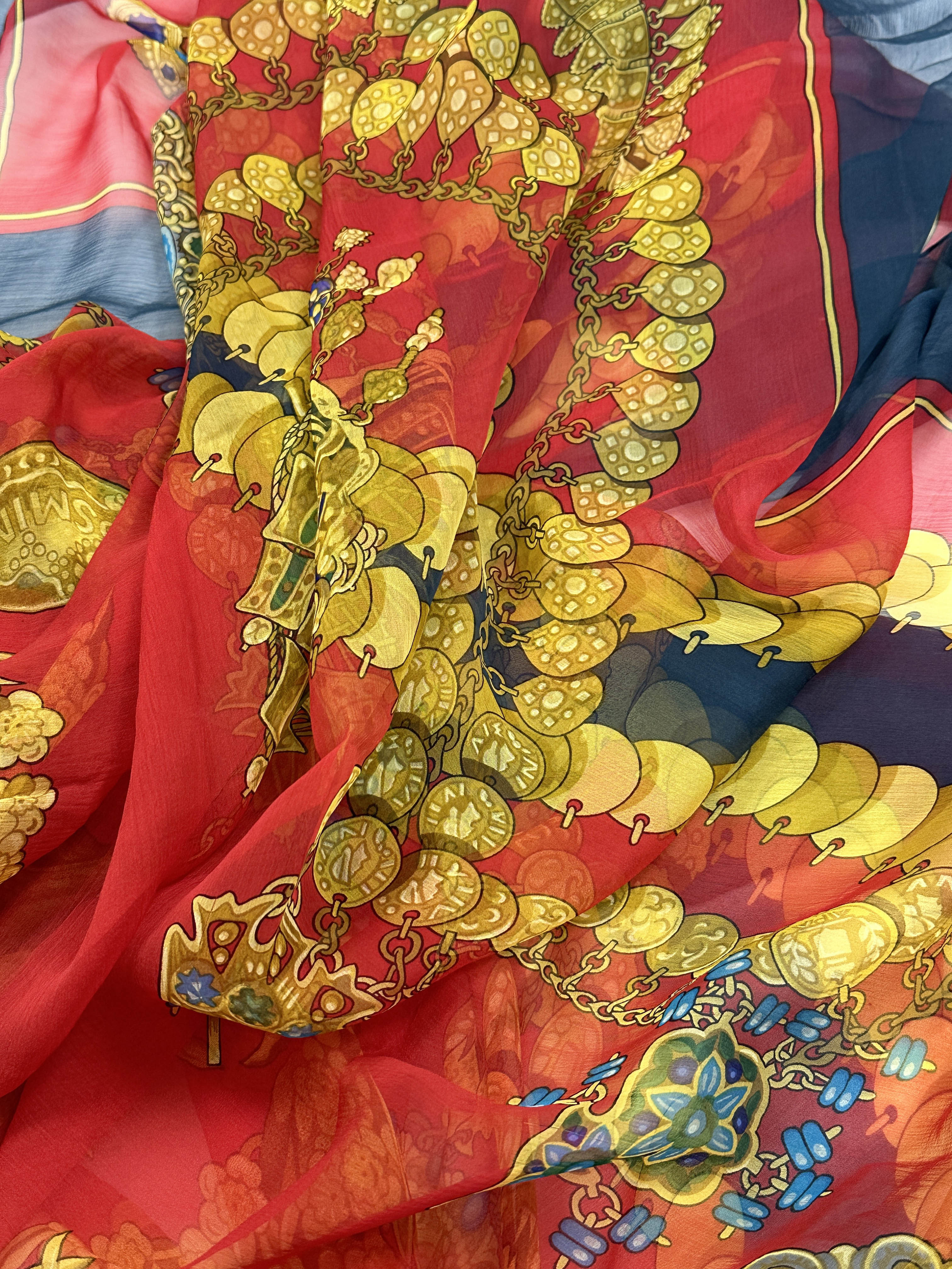 Hermès Kosmima Mousseline 140