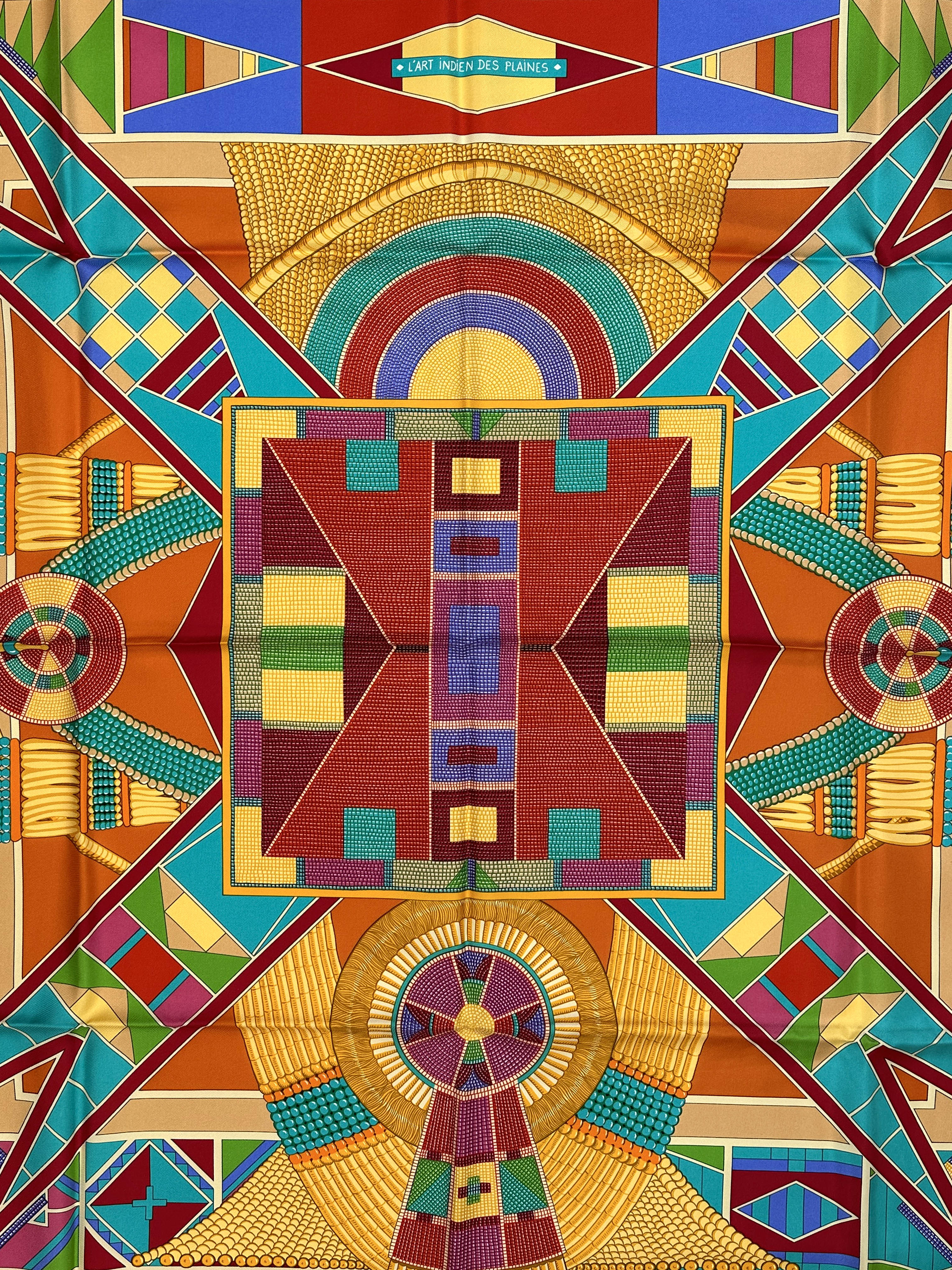 Hermès L'art Indien des Plaines 90