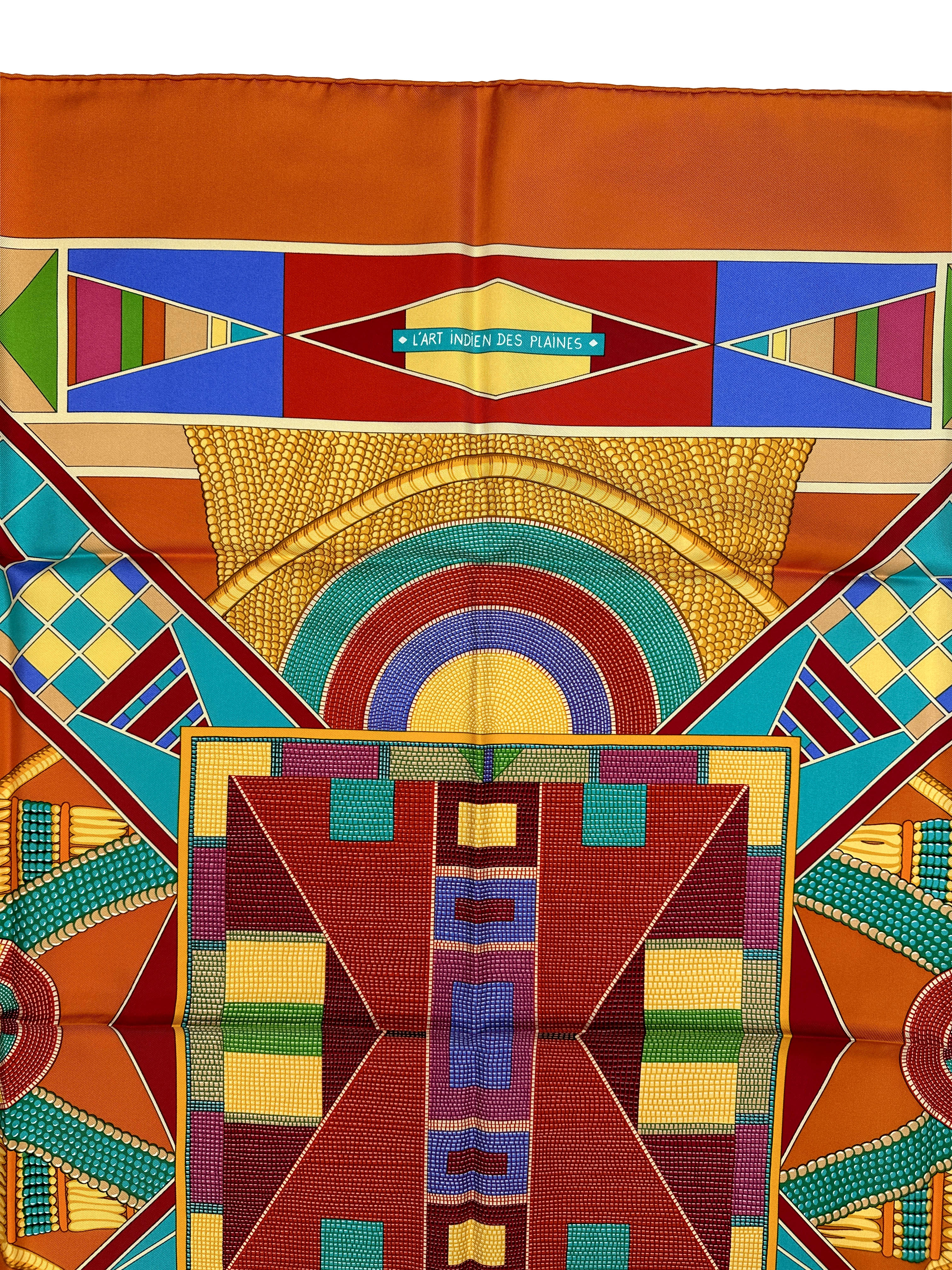 Hermès L'art Indien des Plaines 90