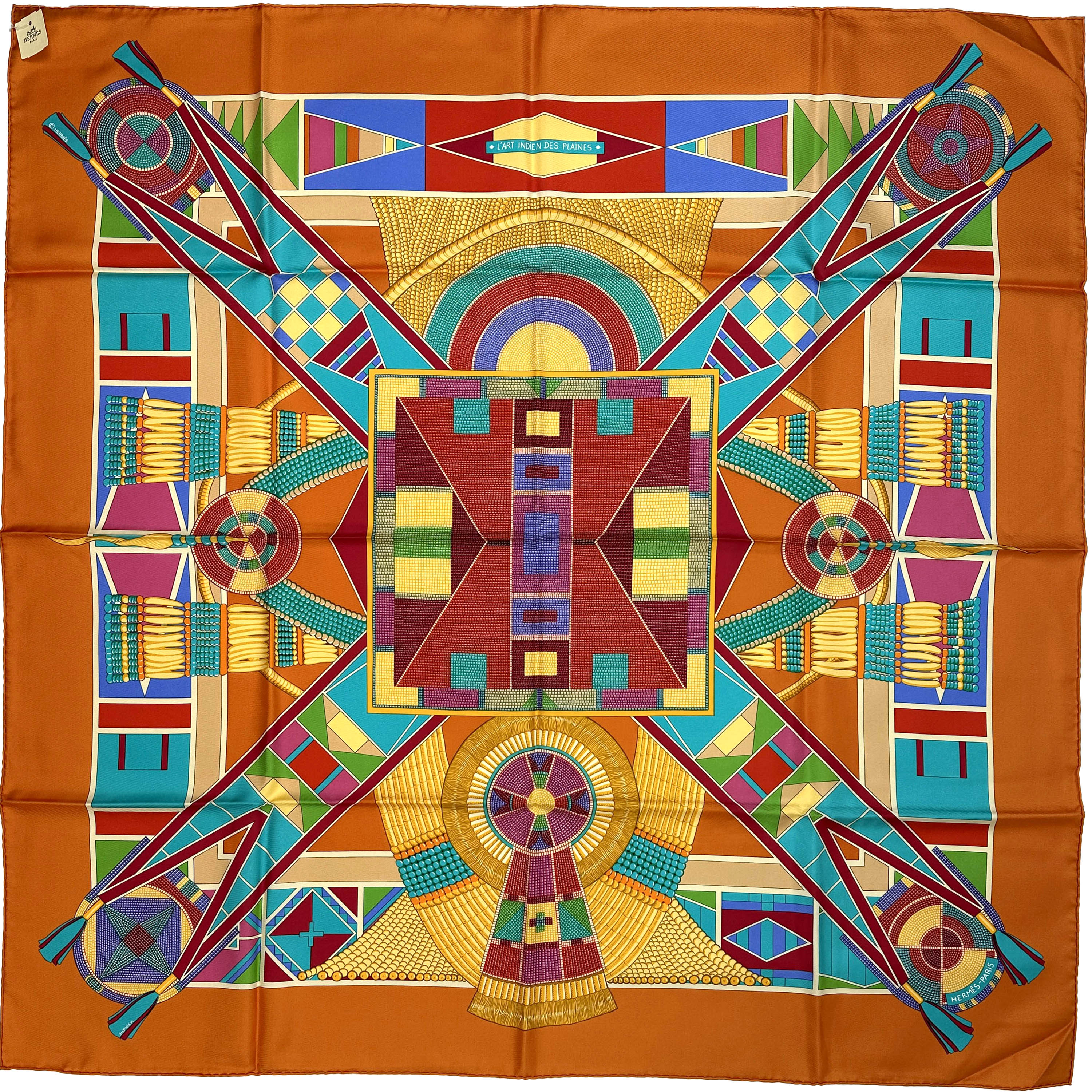 Hermès L'art Indien des Plaines 90