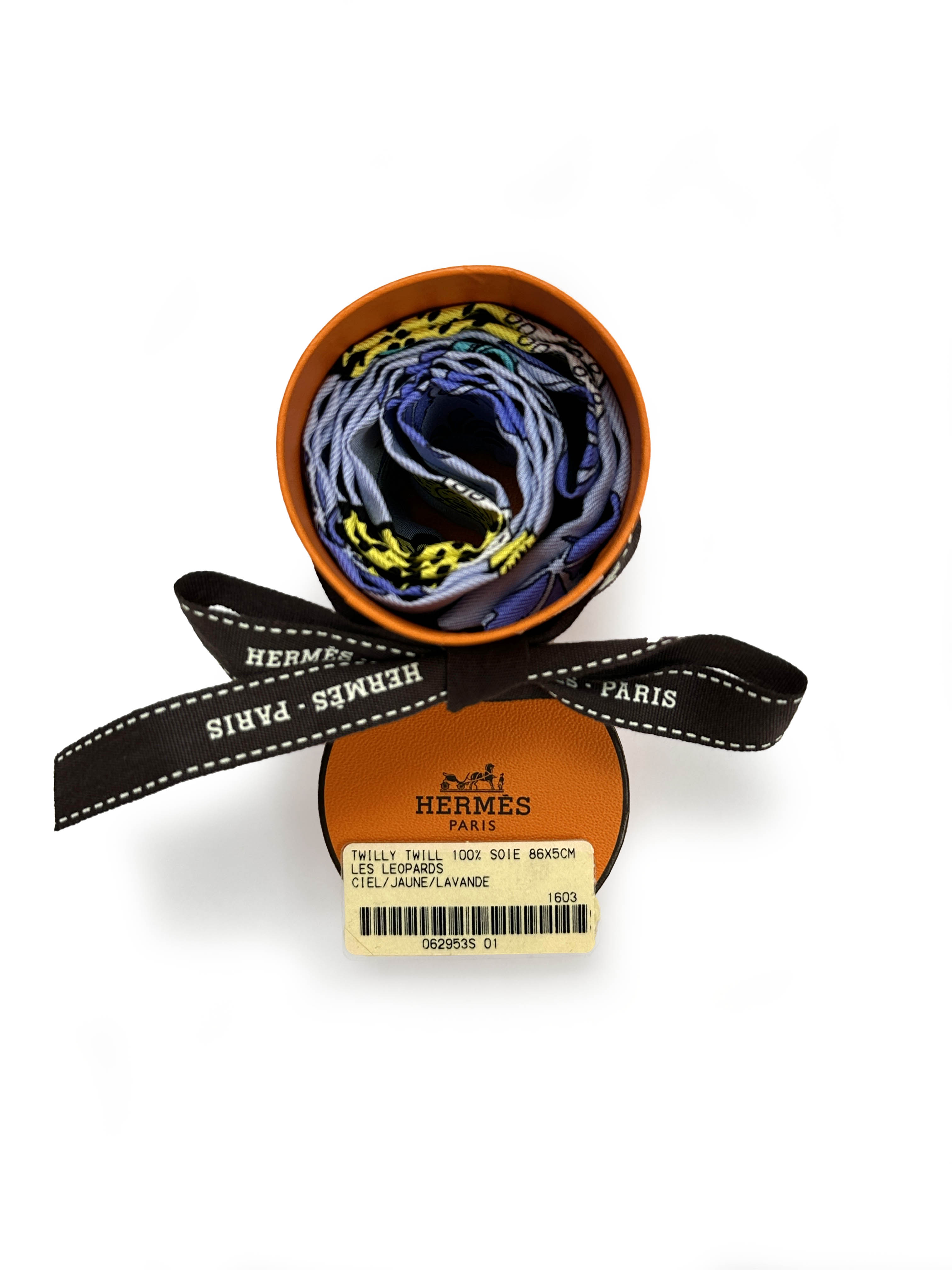 Hermès Les Leopards Twilly
