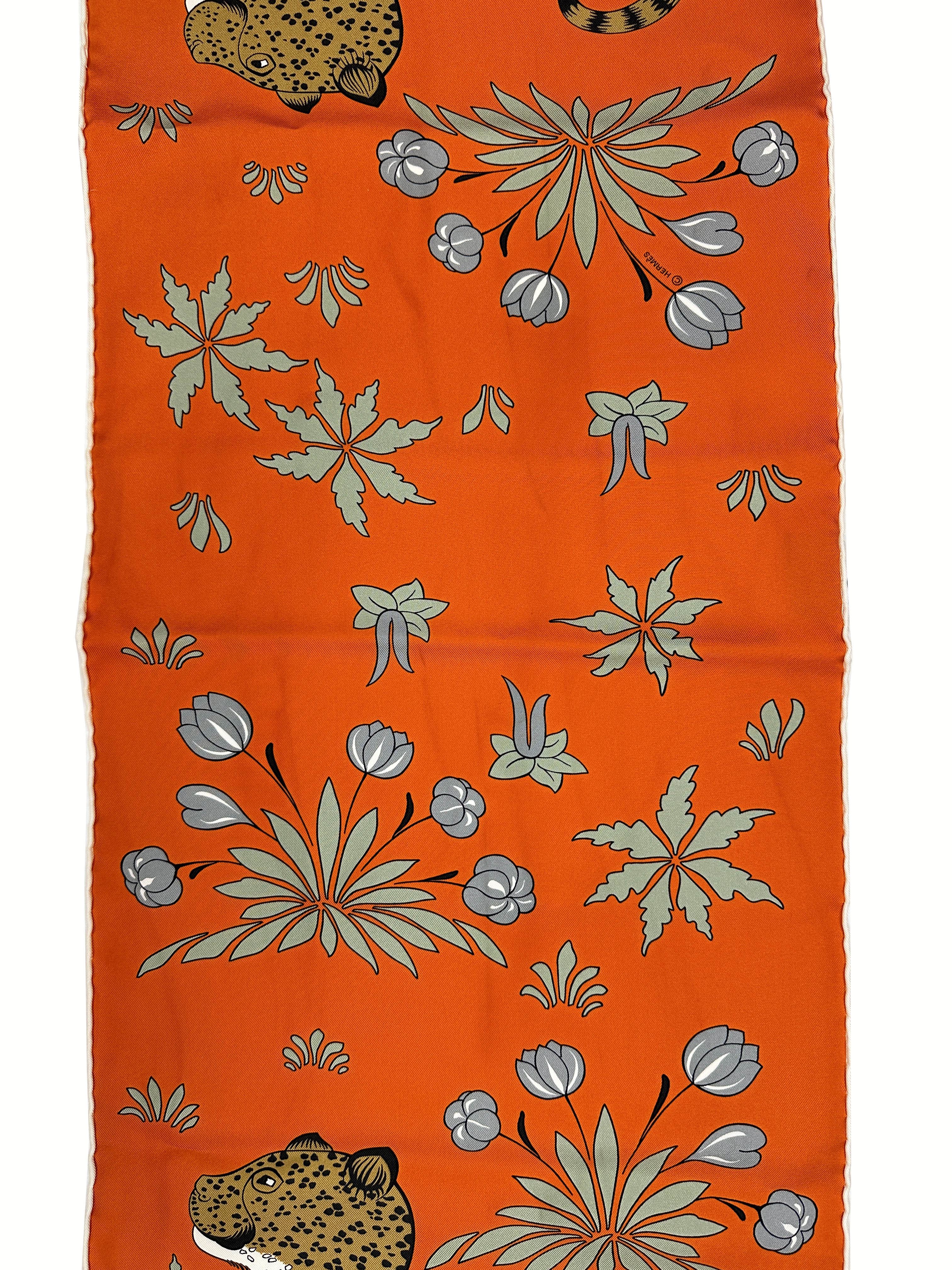 Hermès Les Leopards Shawl