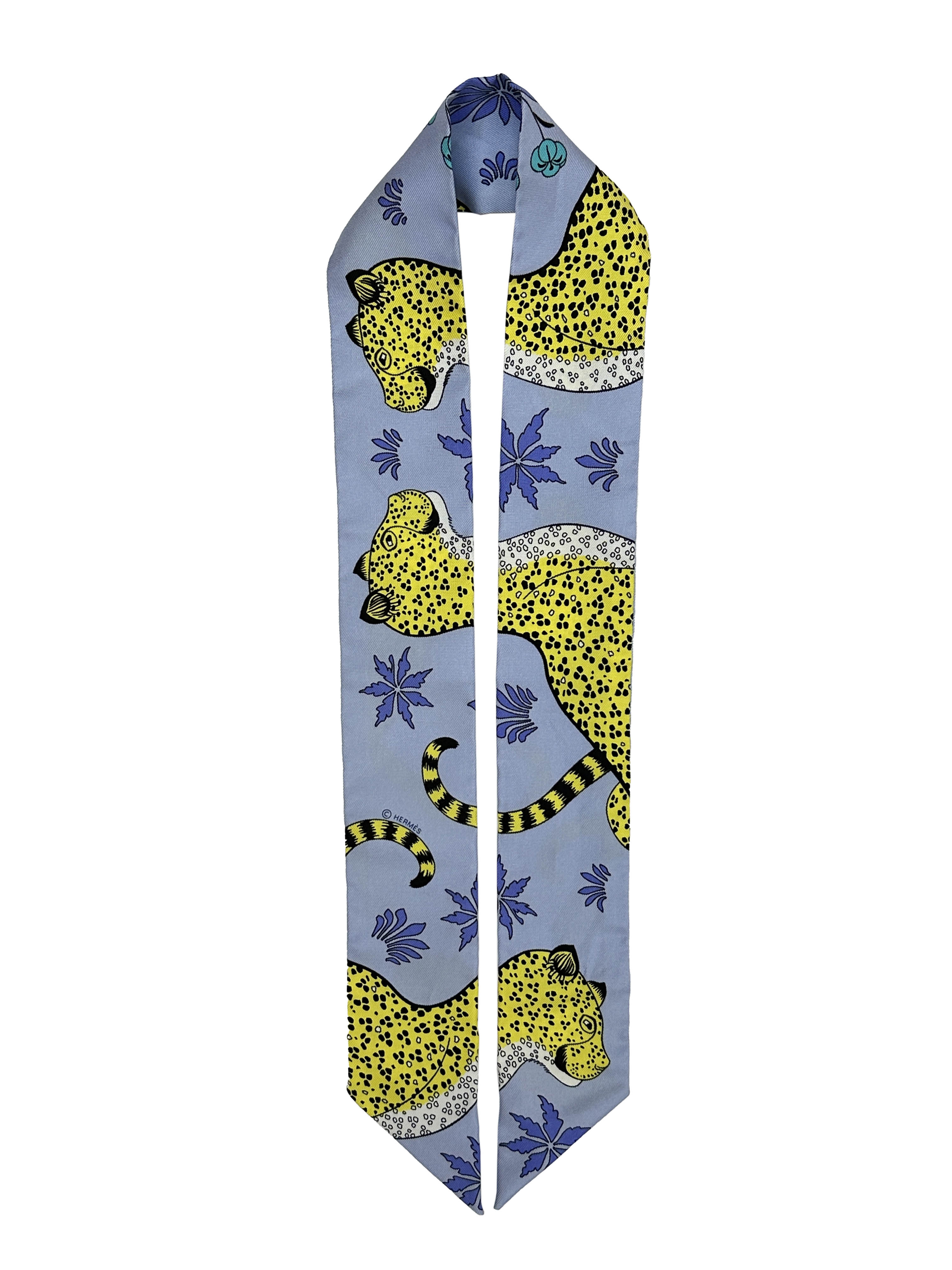 Hermès Les Leopards Twilly