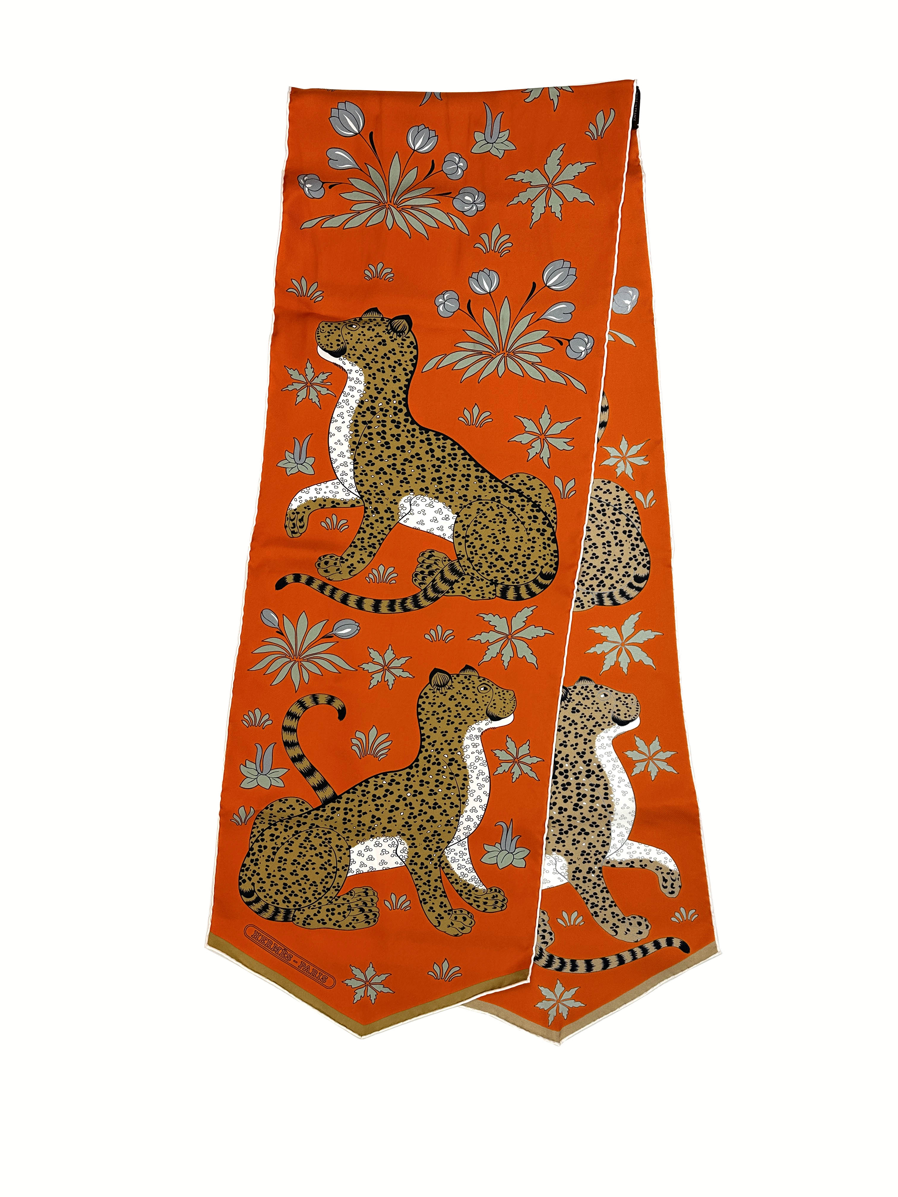 Hermès Les Leopards Shawl