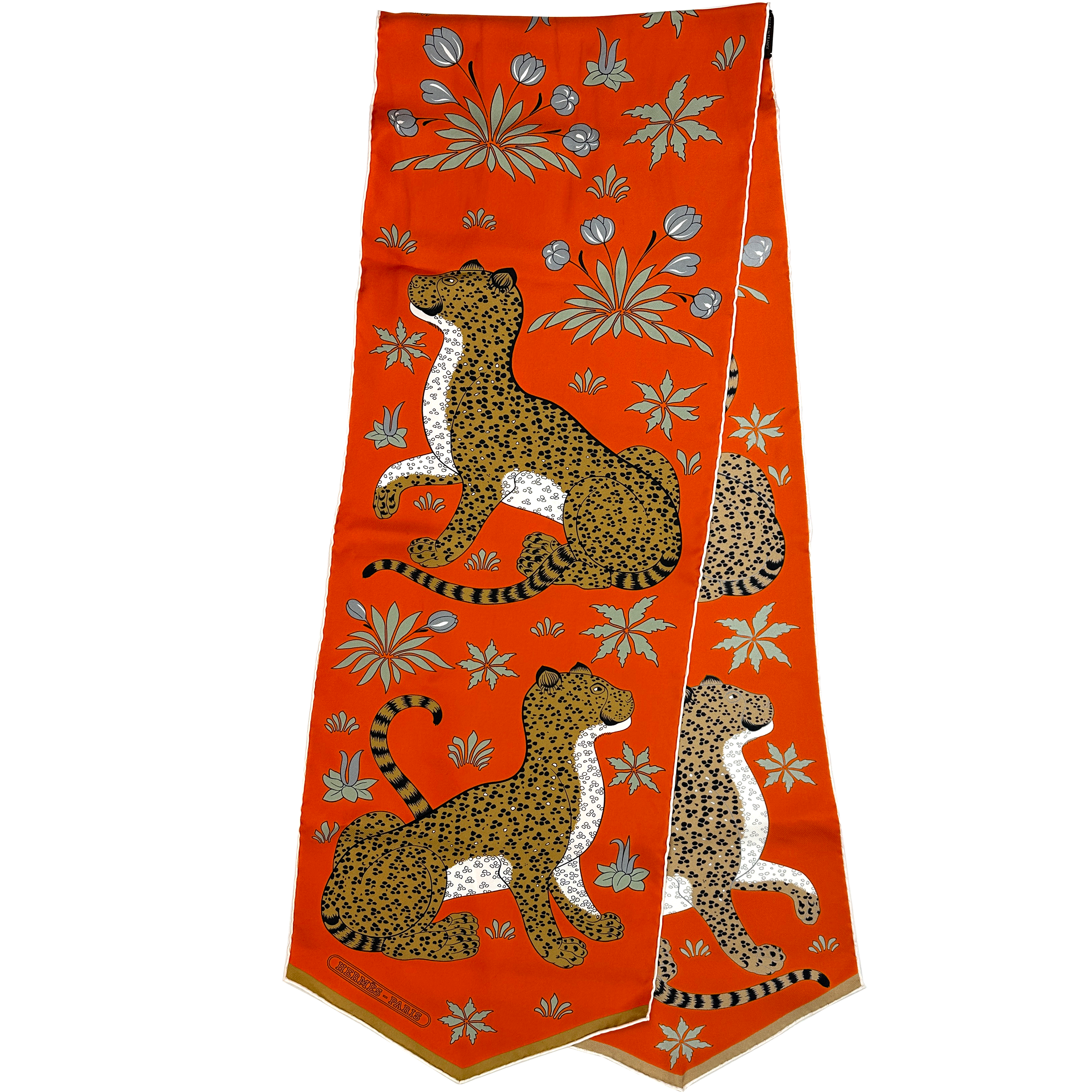 Hermès Les Leopards Shawl