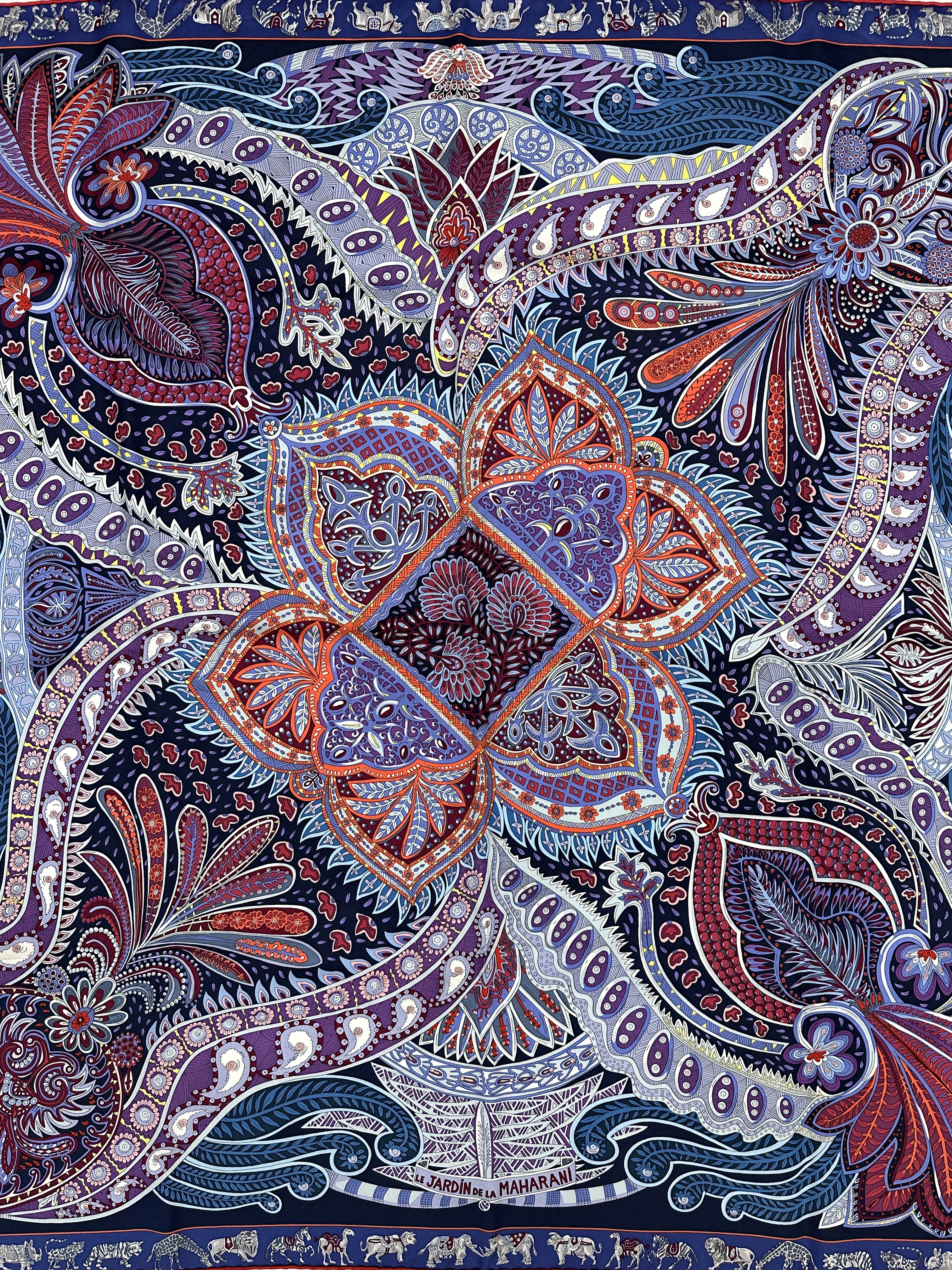 Hermès Le Jardin de Maharani 90