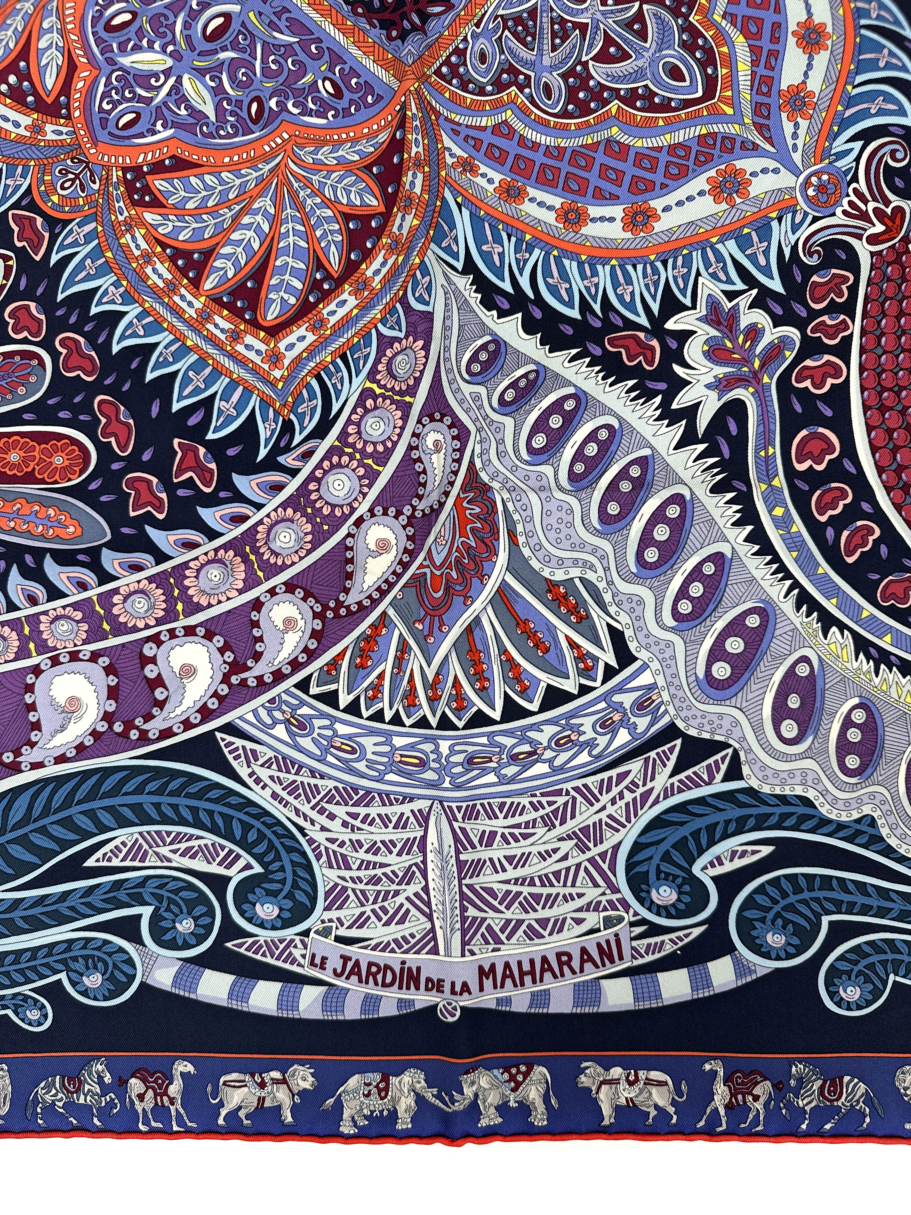 Hermès Le Jardin de Maharani 90