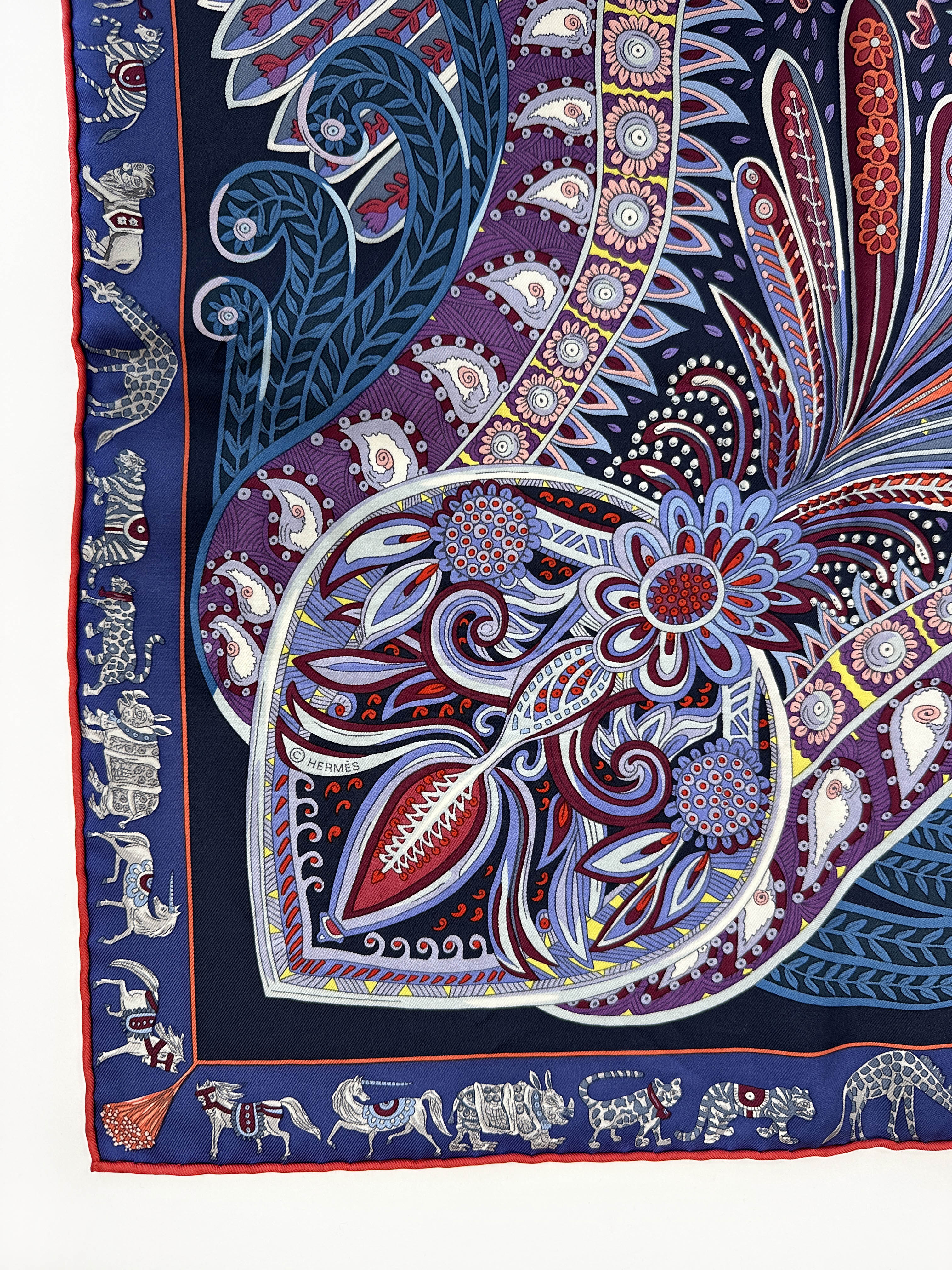 Hermès Le Jardin de Maharani 90