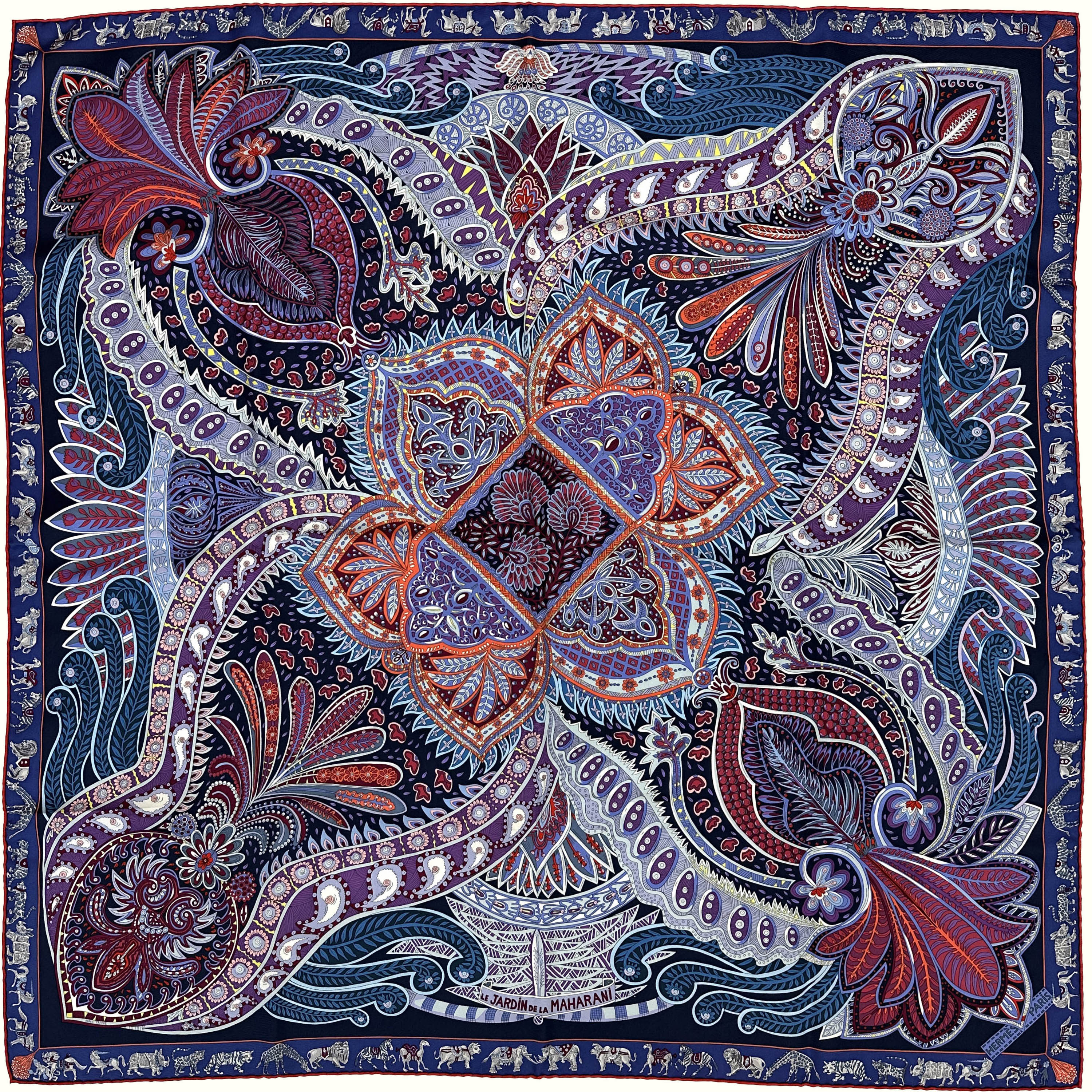 Hermès Le Jardin de Maharani 90