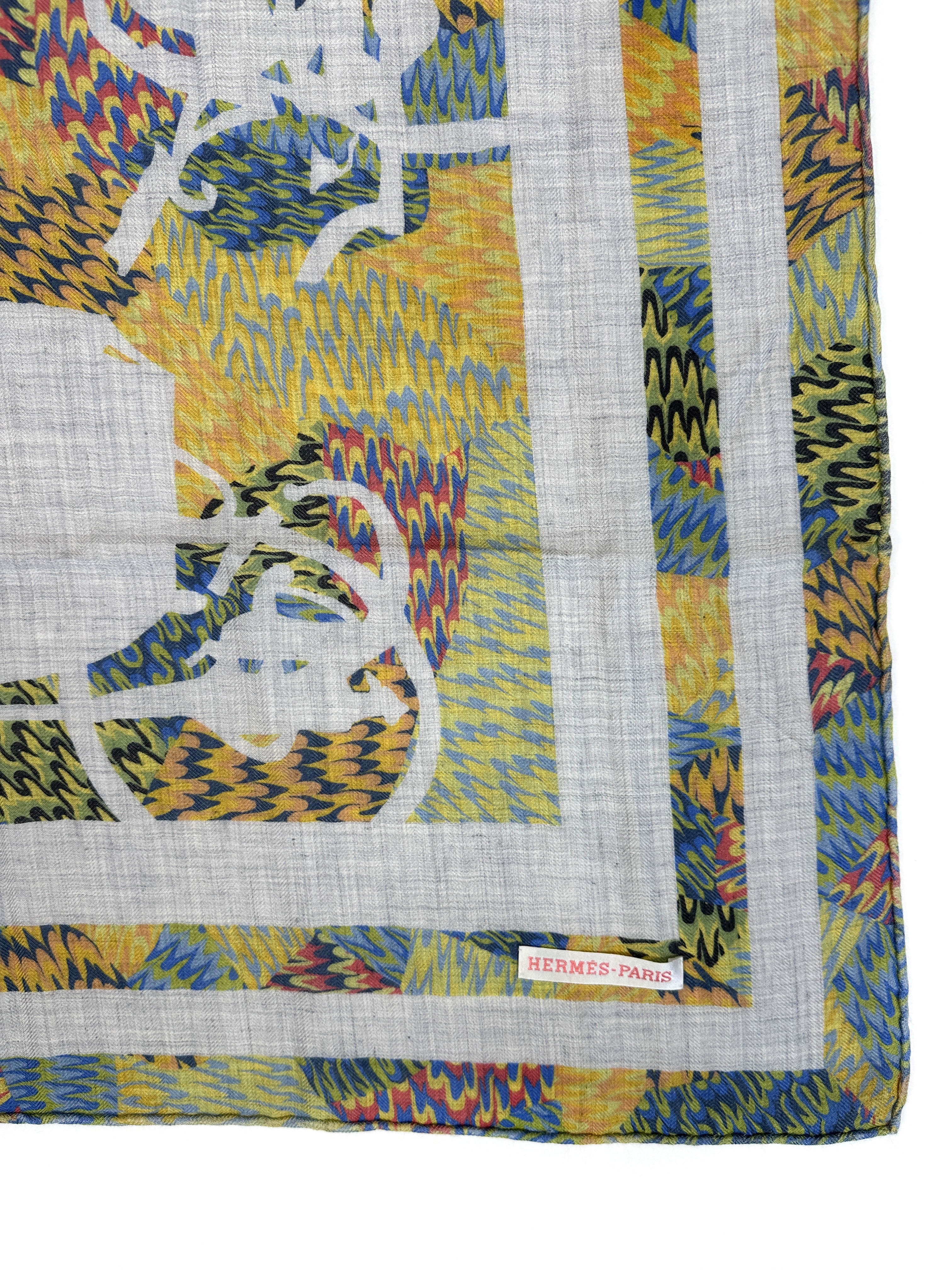 Ex-Libris Marble Cashmere Silk 90