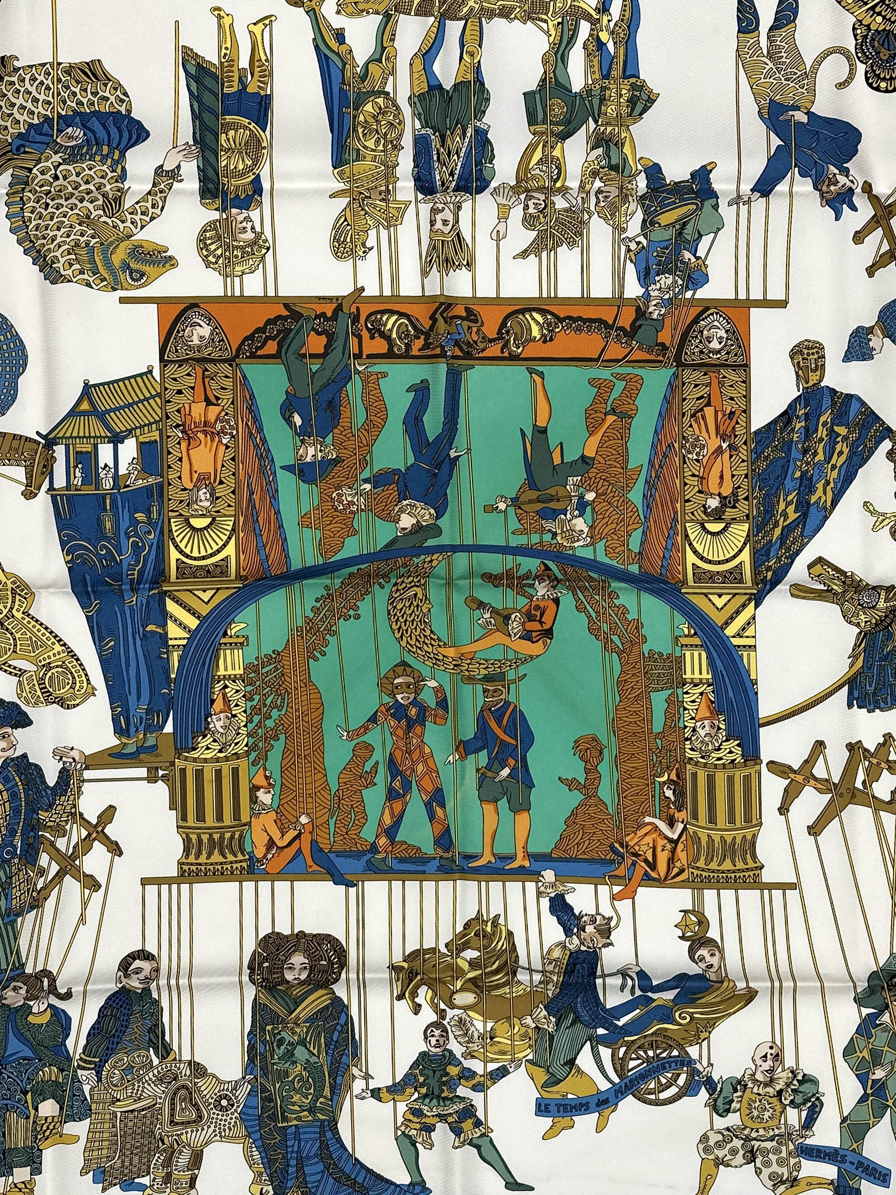 Hermès Le Temps des Marionnettes 90