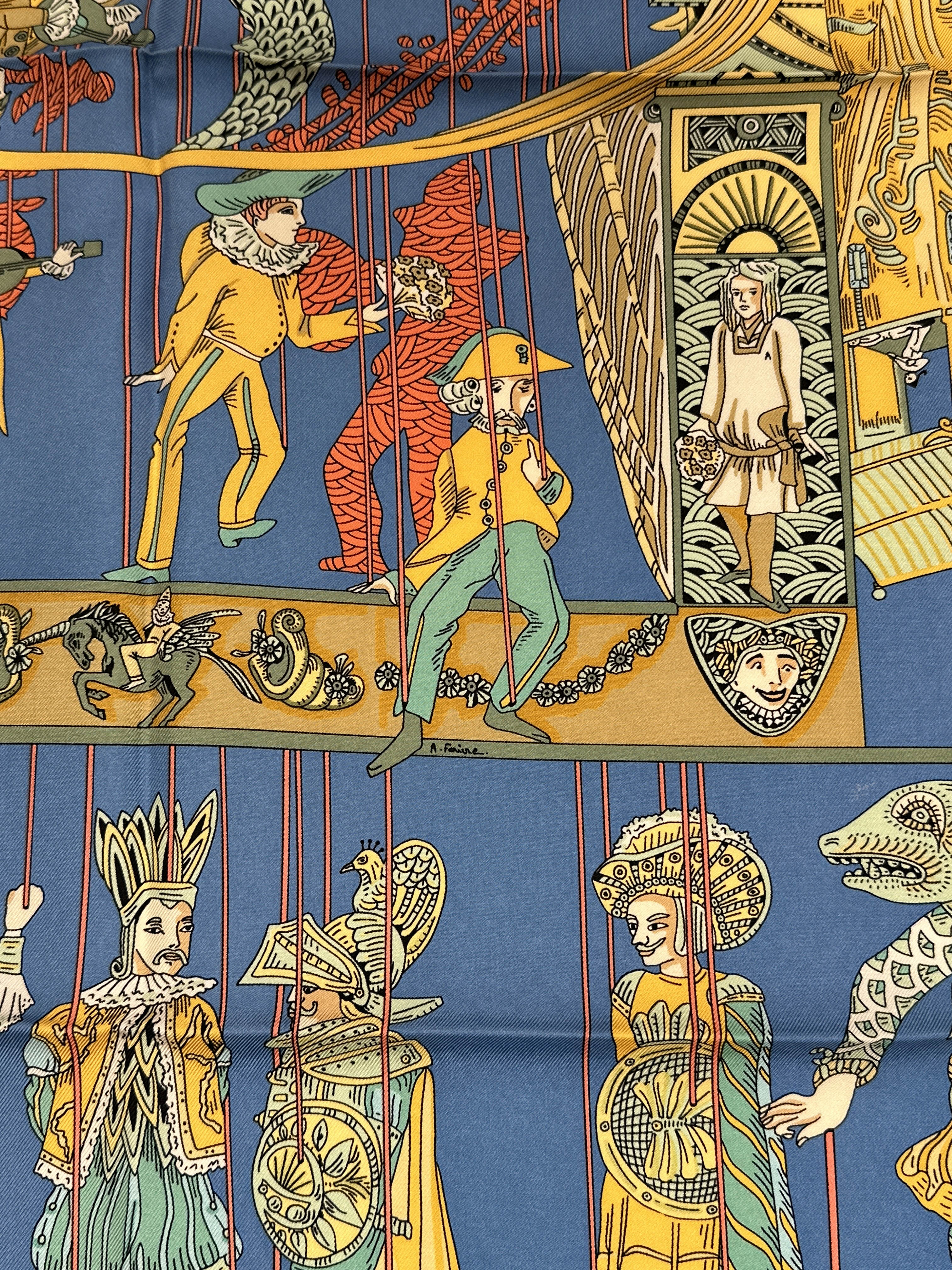 Hermès Le Temps des Marionnettes 90