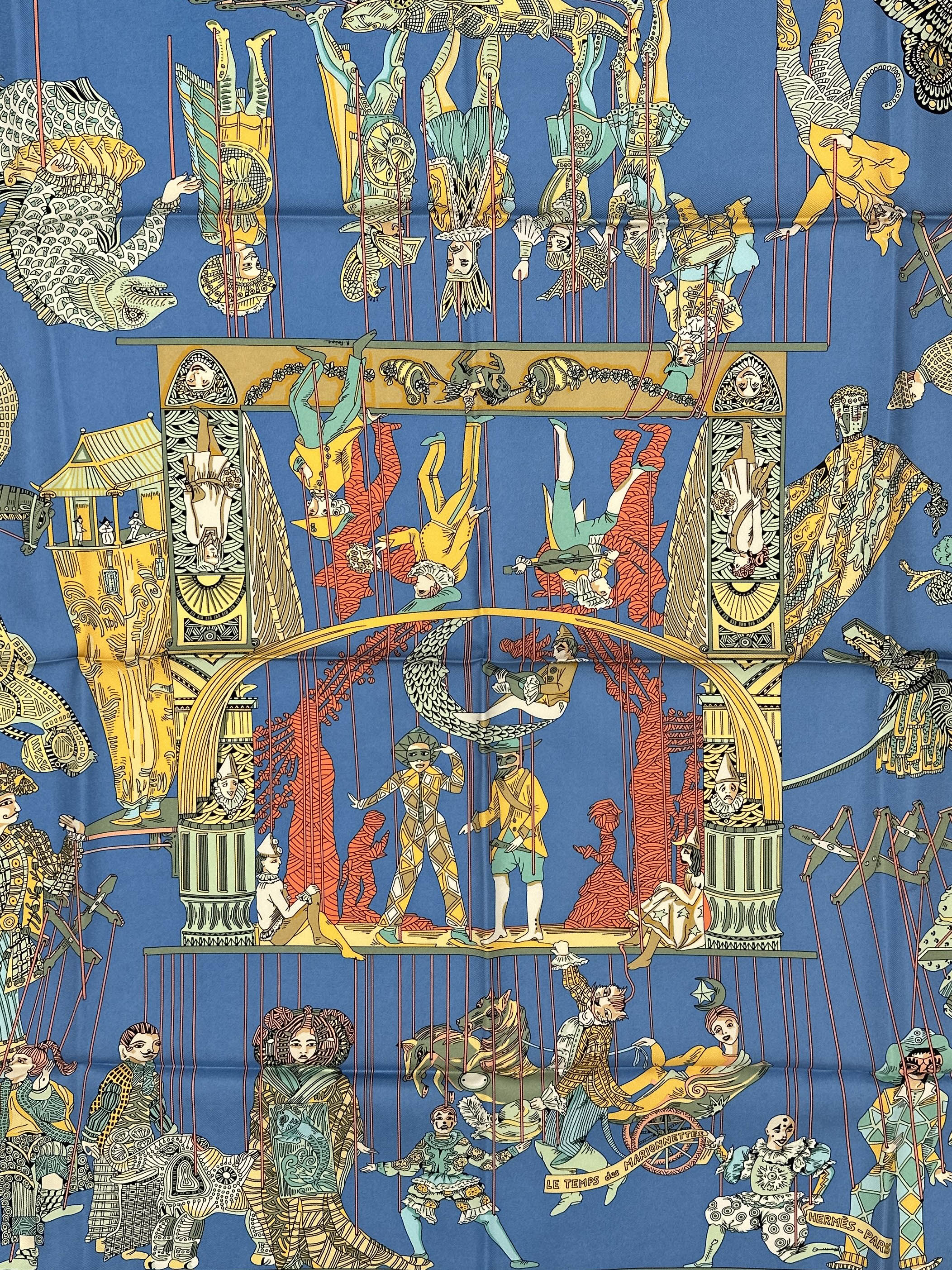 Hermès Le Temps des Marionnettes 90