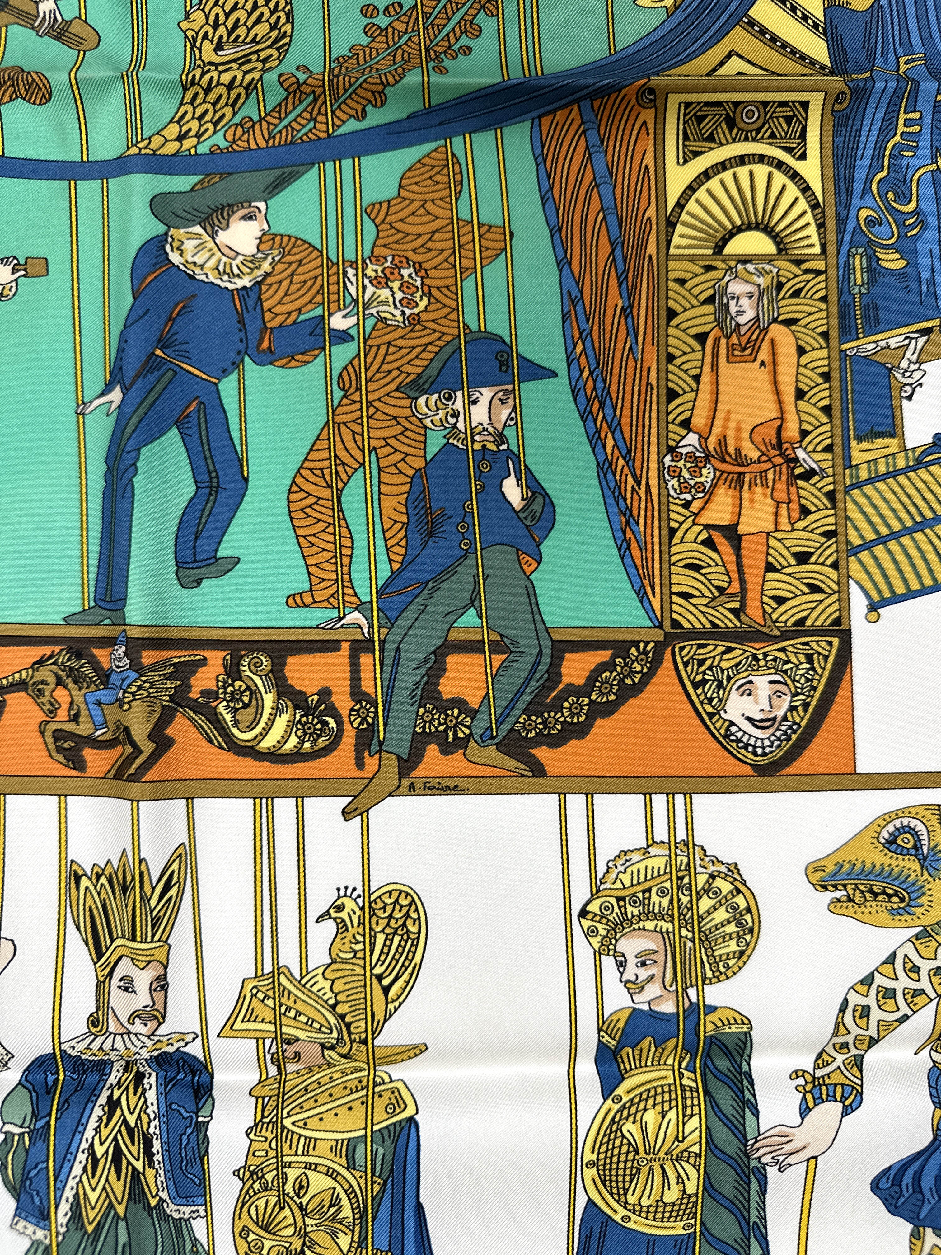 Hermès Le Temps des Marionnettes 90