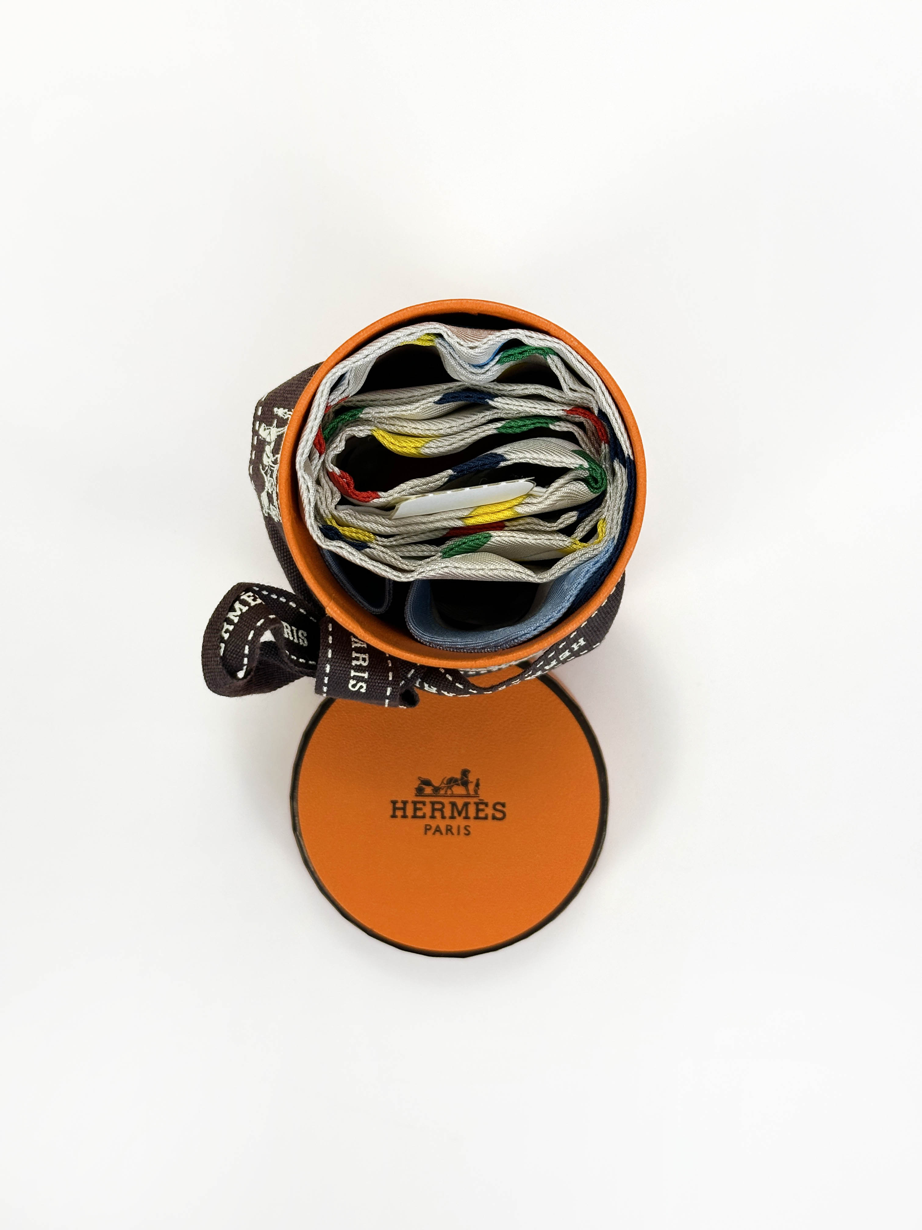 Hermès Bouclerie Moderne Plumetis Jacquard Twilly