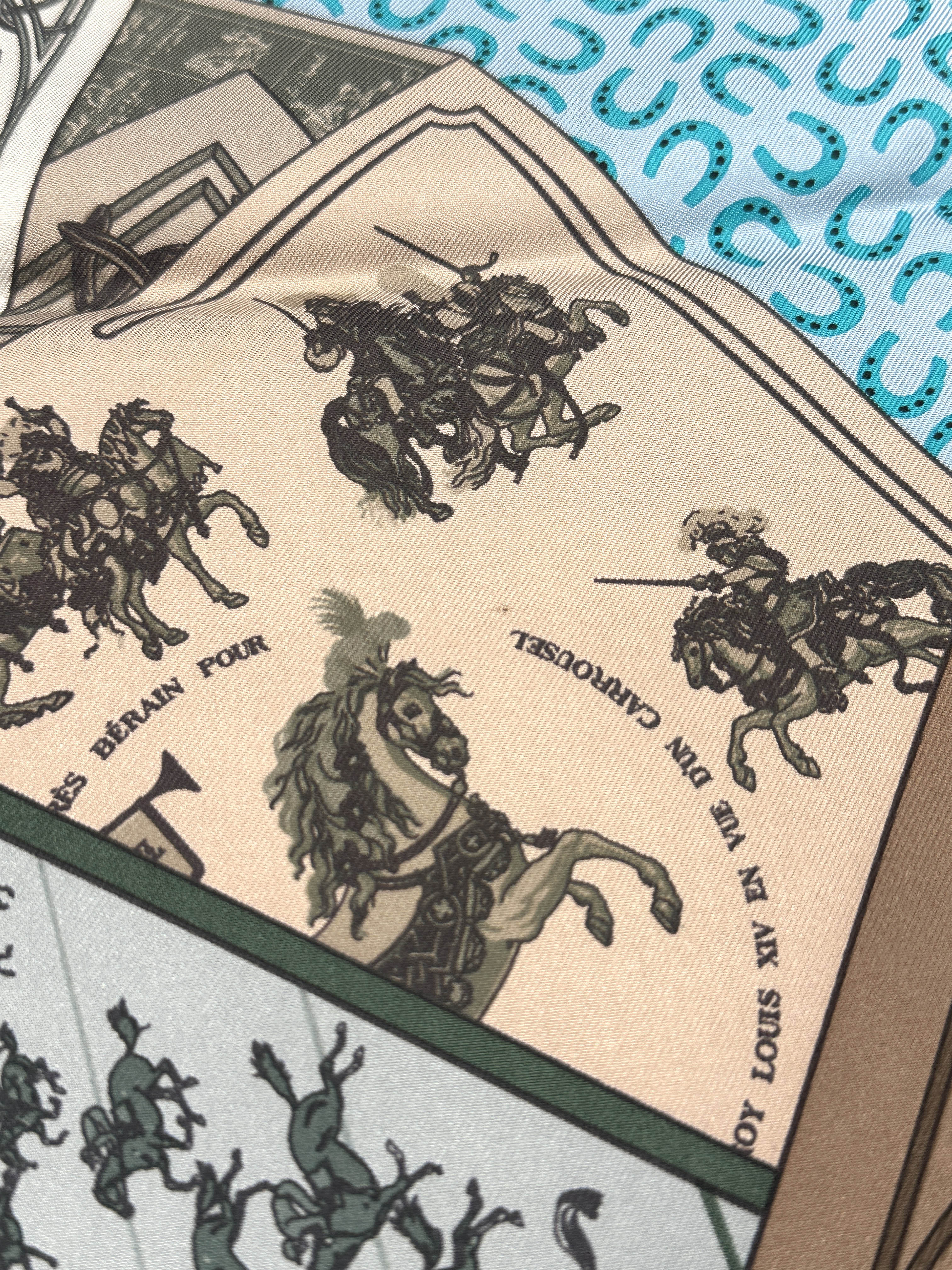 Hermès À Cheval Sur Mon Carré 90