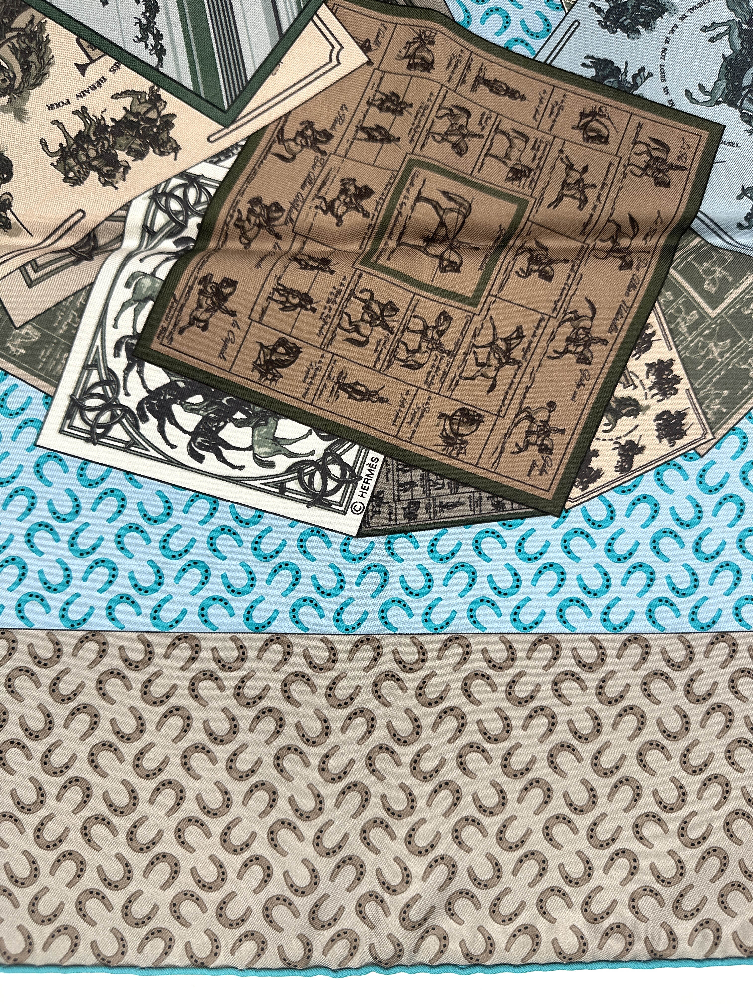 Hermès À Cheval Sur Mon Carré 90