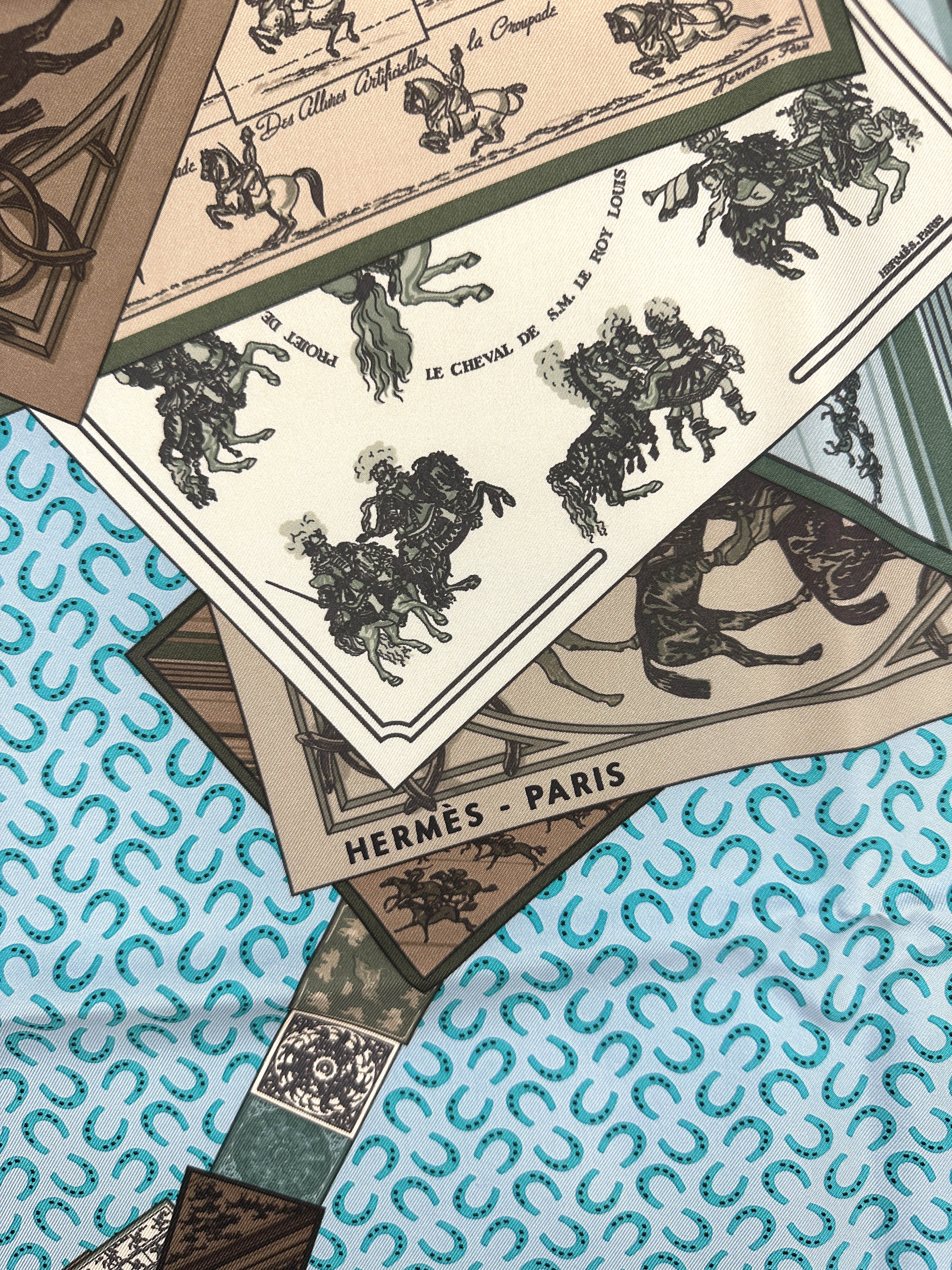 Hermès À Cheval Sur Mon Carré 90