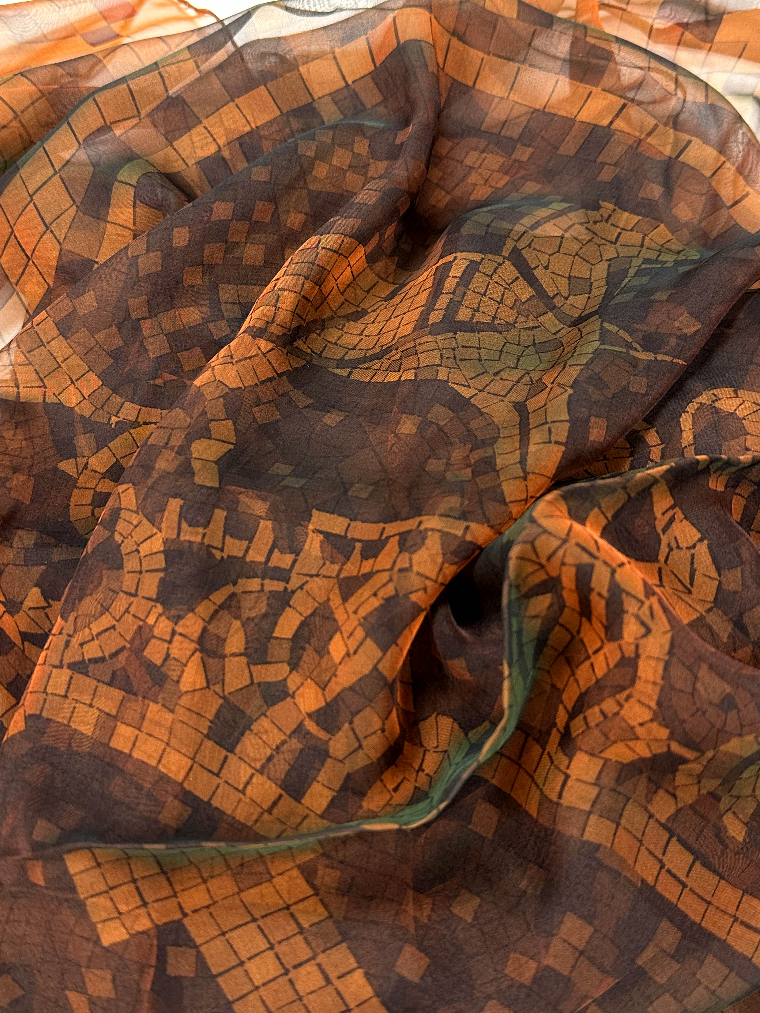 Hermès Mosaïque au 24 Changeante Mousseline 140